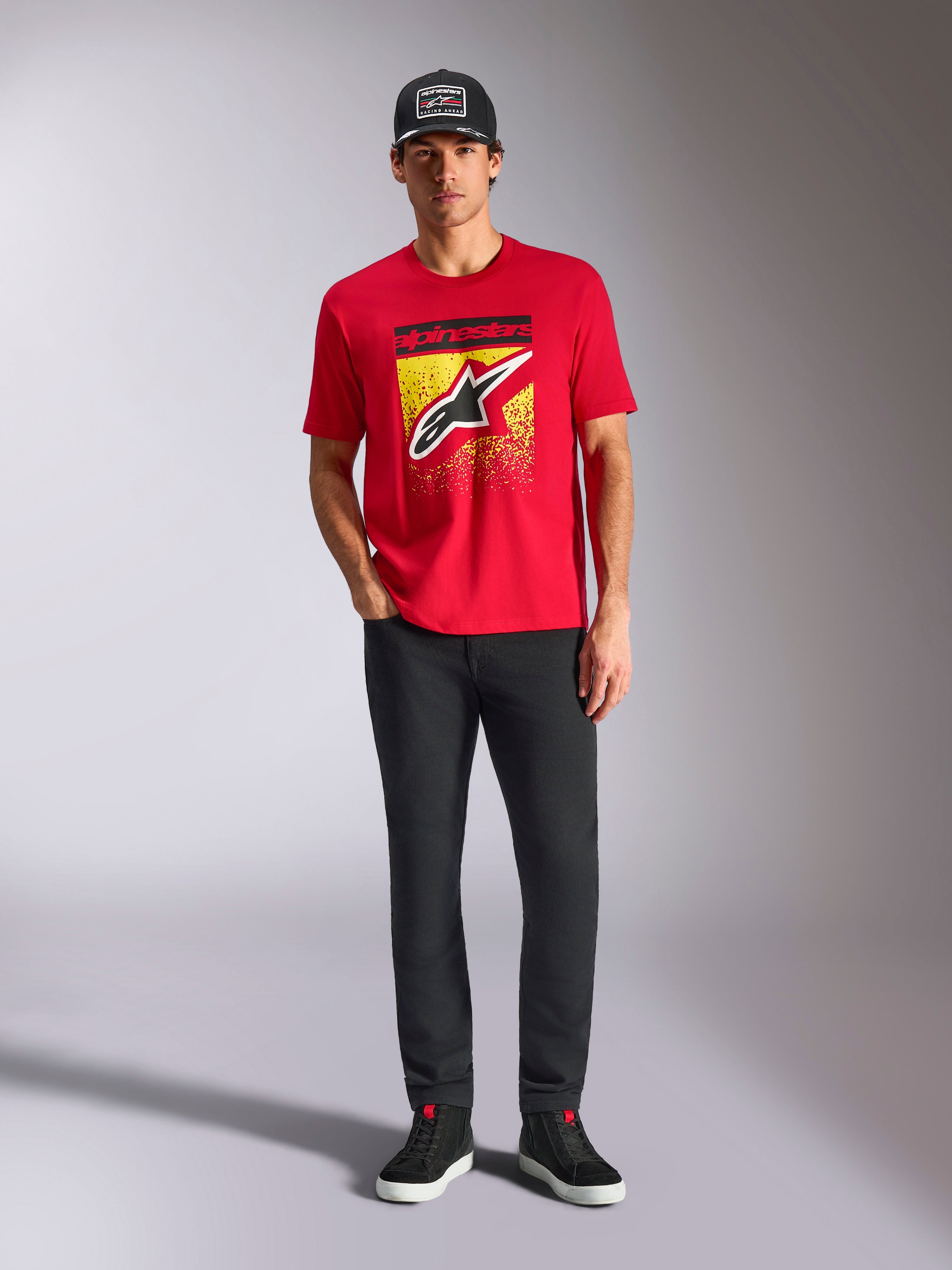 Noka CSF - Red Sportswear Tee | Alpinestars®