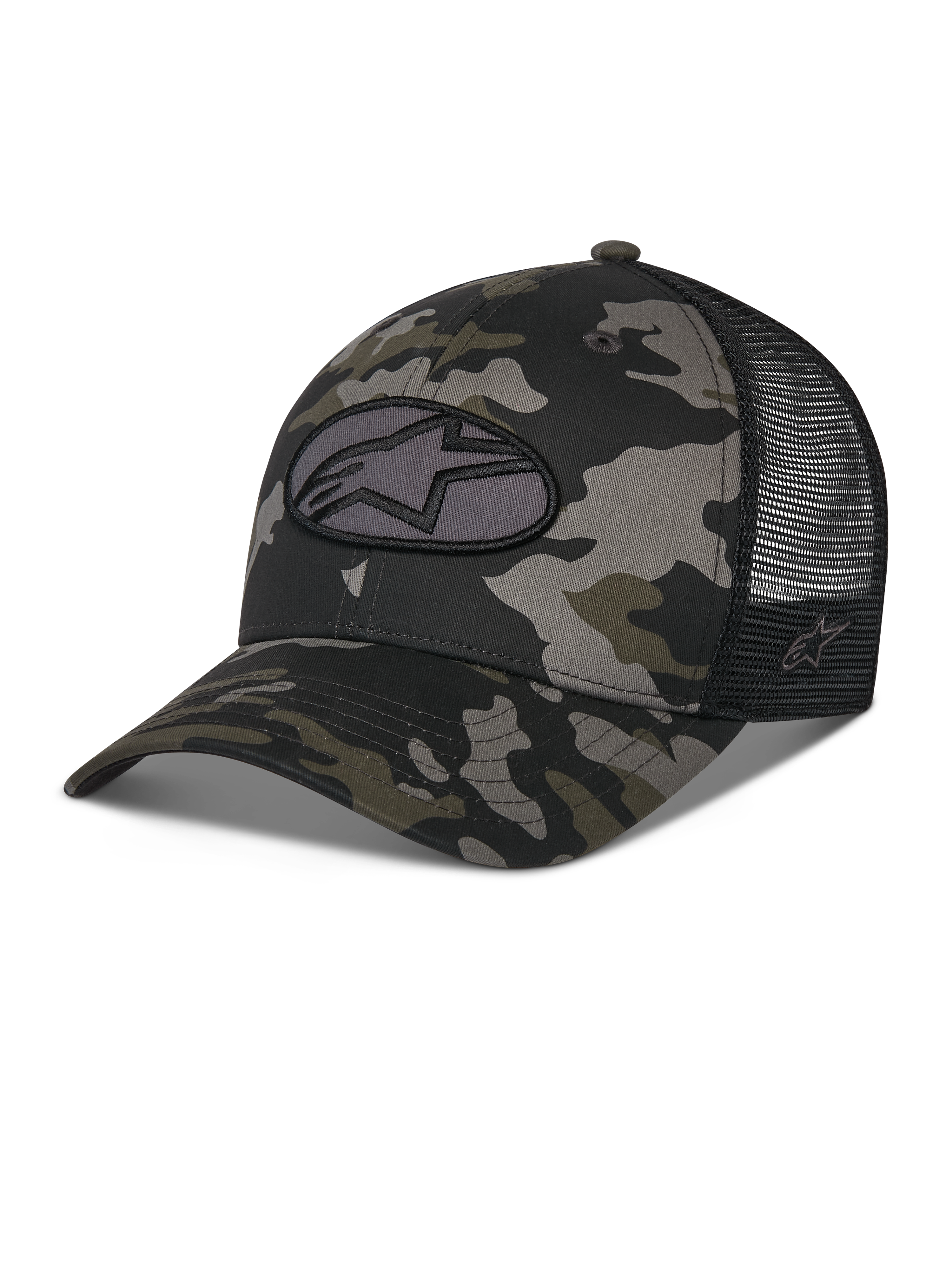 Oblique Camo Trucker Hat