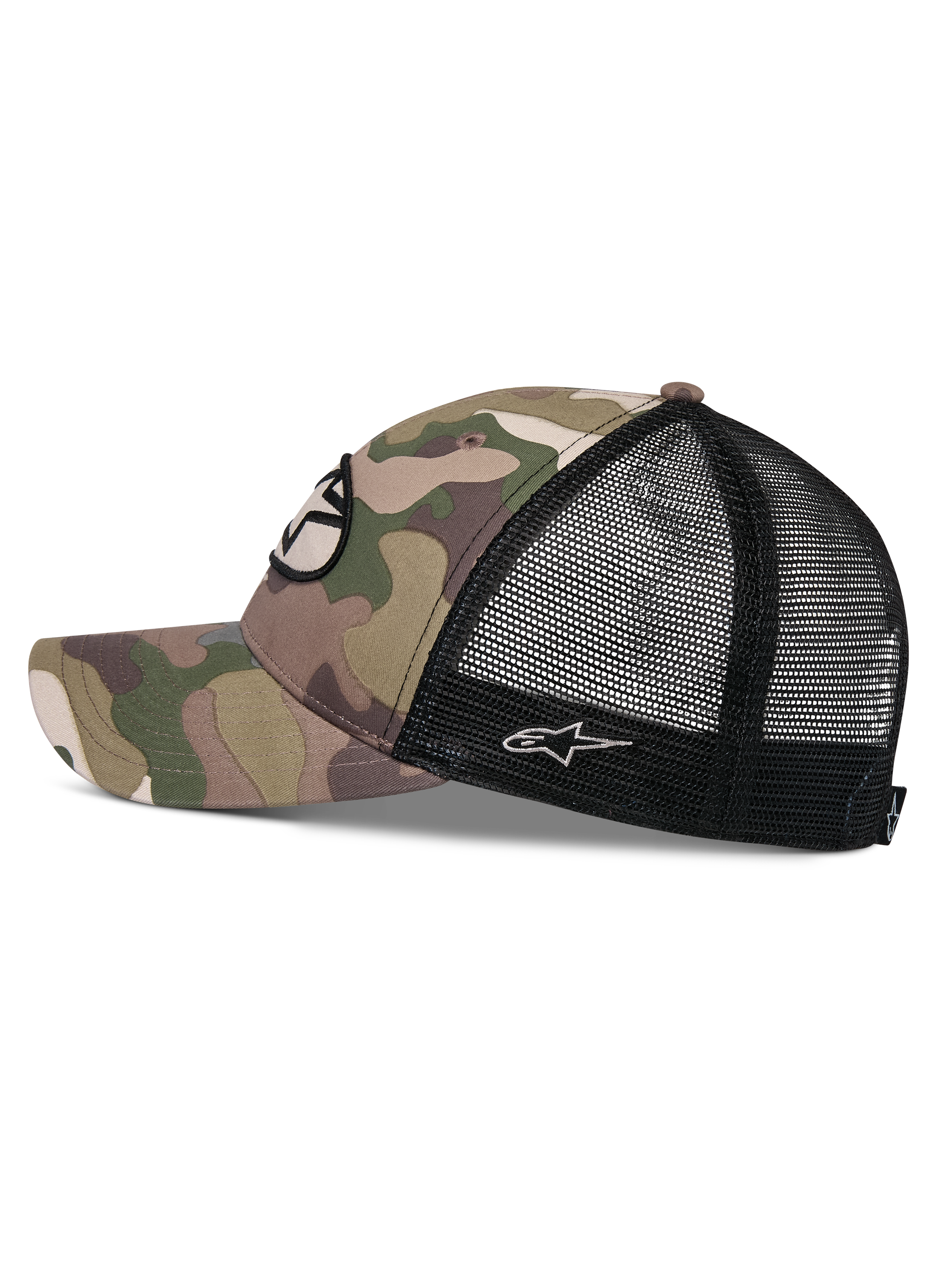 Oblique Camo Trucker Hat