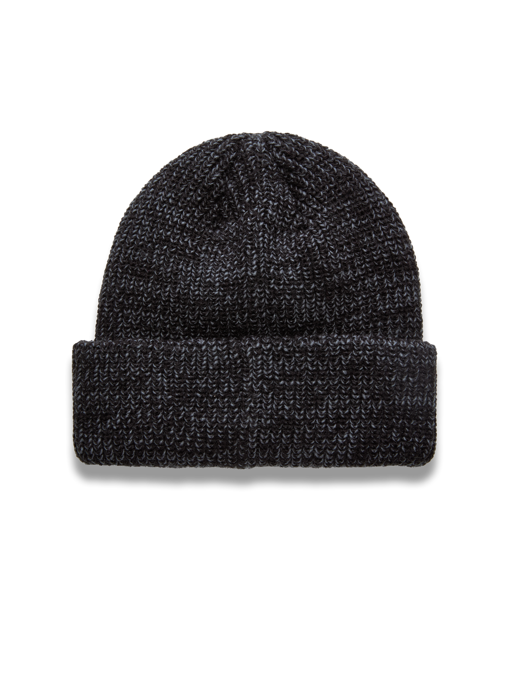 Alpinestars Unload Rib Cuff Beanie in Charcoal Gray Melange, knit jersey stitch and shallow fit sportswear hat.