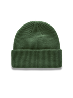 Alpinestars Unload Rib Cuff Beanie in Pea Green, a jersey stitch acrylic knit winter hat with a classic ribbed cuff.