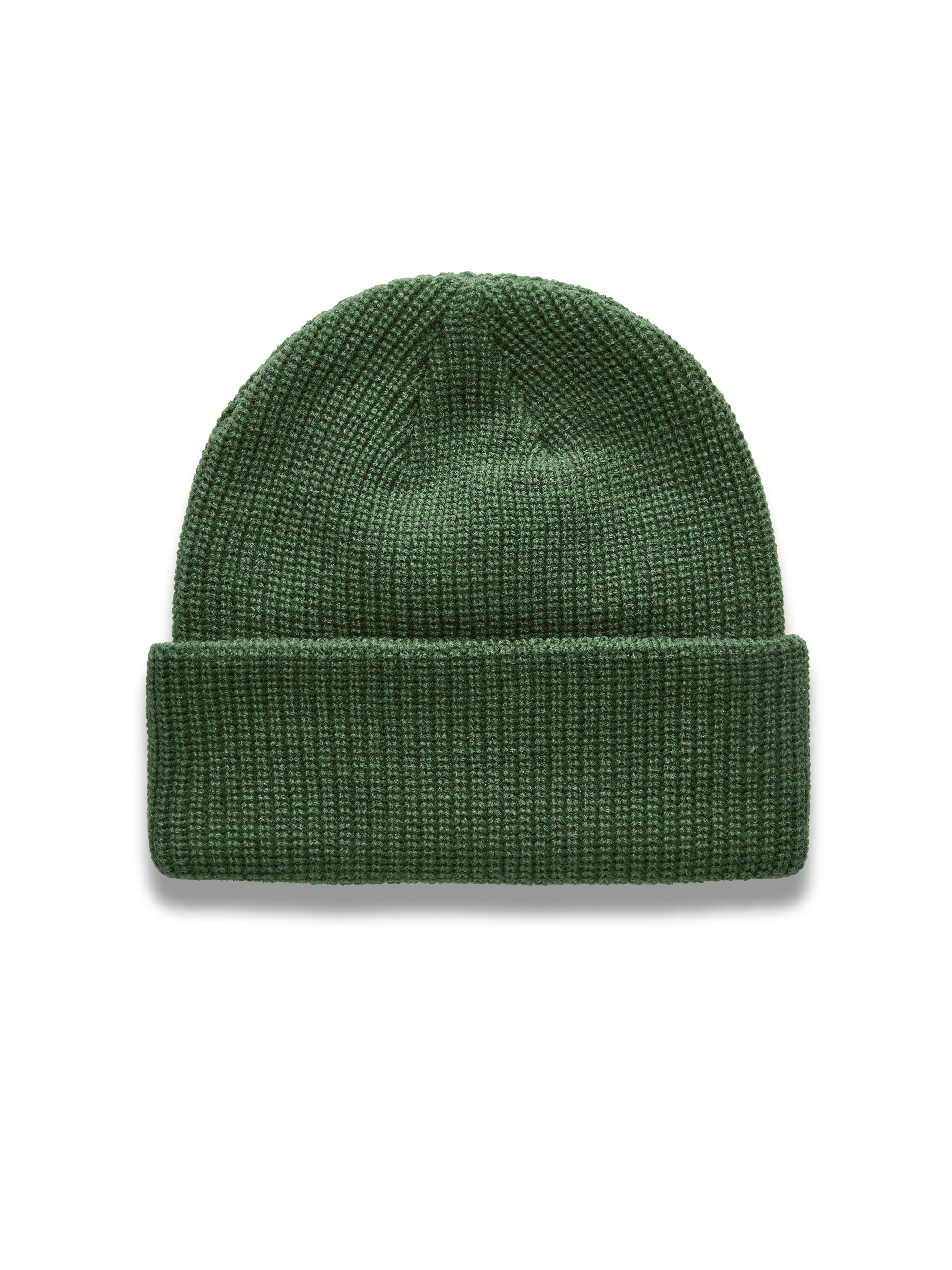 Alpinestars Unload Rib Cuff Beanie in Pea Green, a jersey stitch acrylic knit winter hat with a classic ribbed cuff.