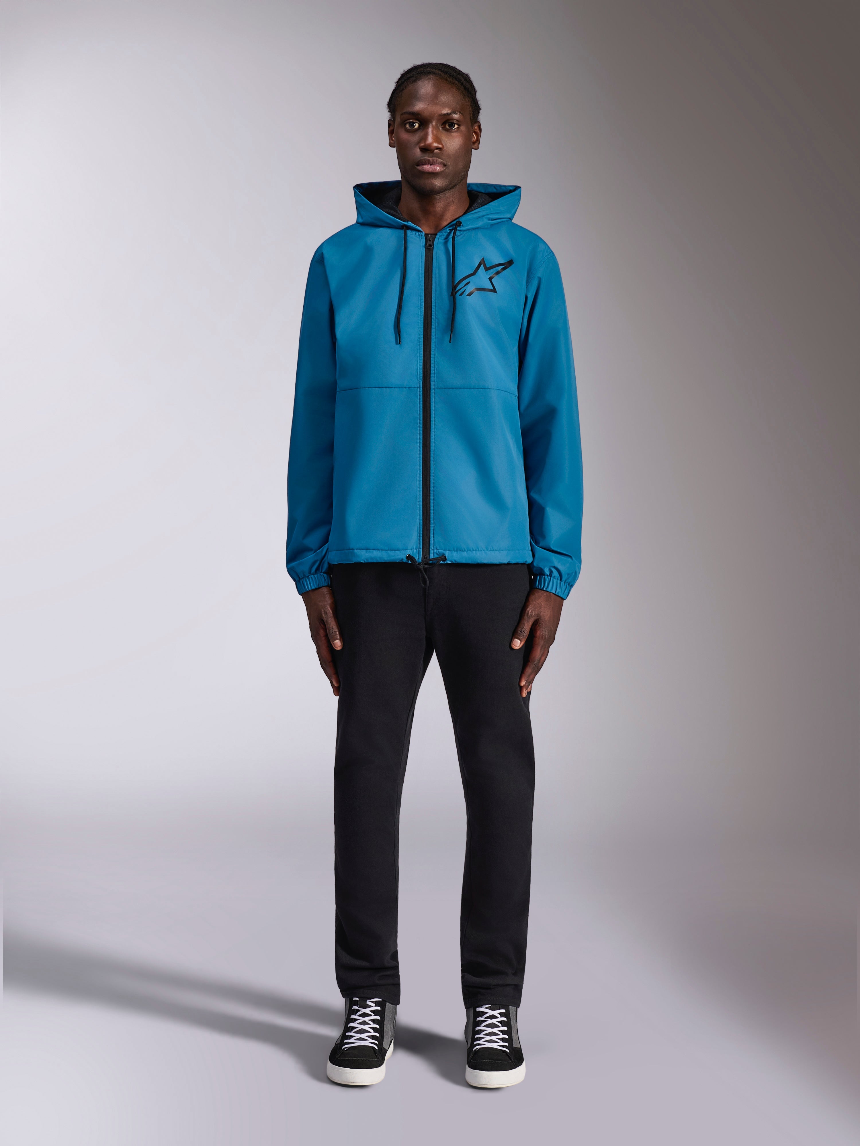 Speeder Chromium Windbreak - Blue Sportswear Jacket | Alpinestars®