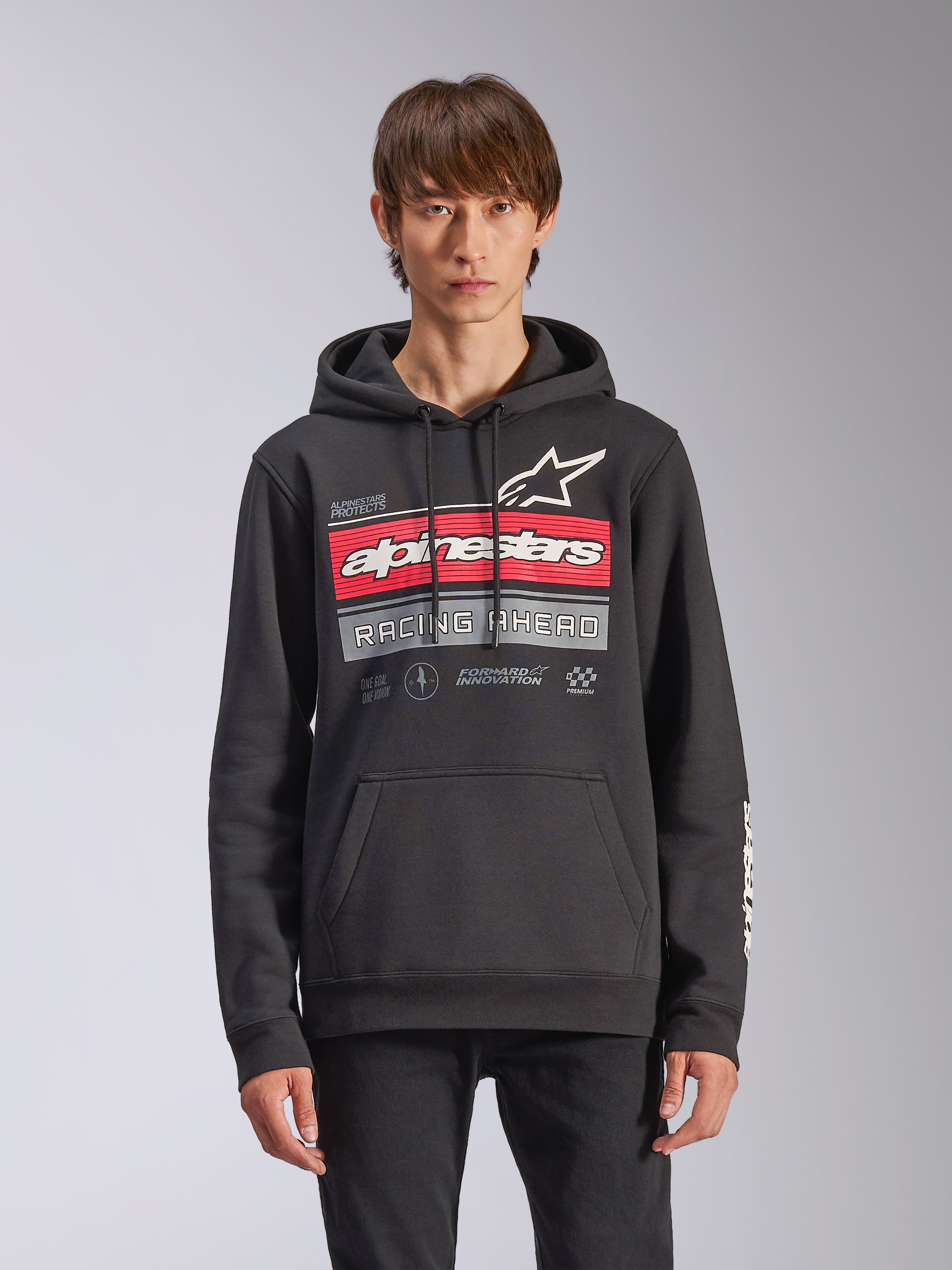 showbiz & ag パーカー Harken - Black Sportswear Hoodie | Alpinestars®