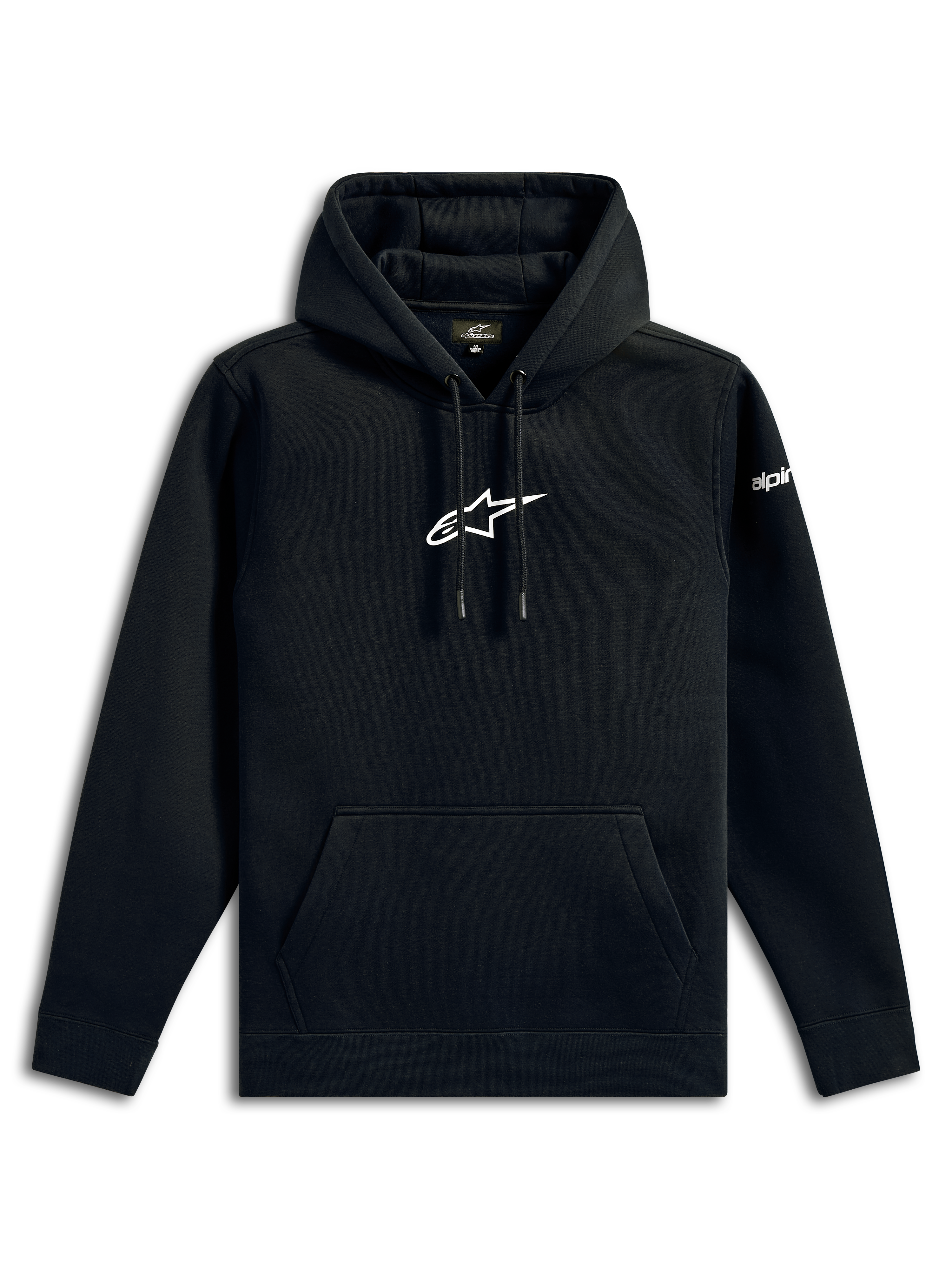 Frontal Hoodie - Black Sportswear Hoodie | Alpinestars®