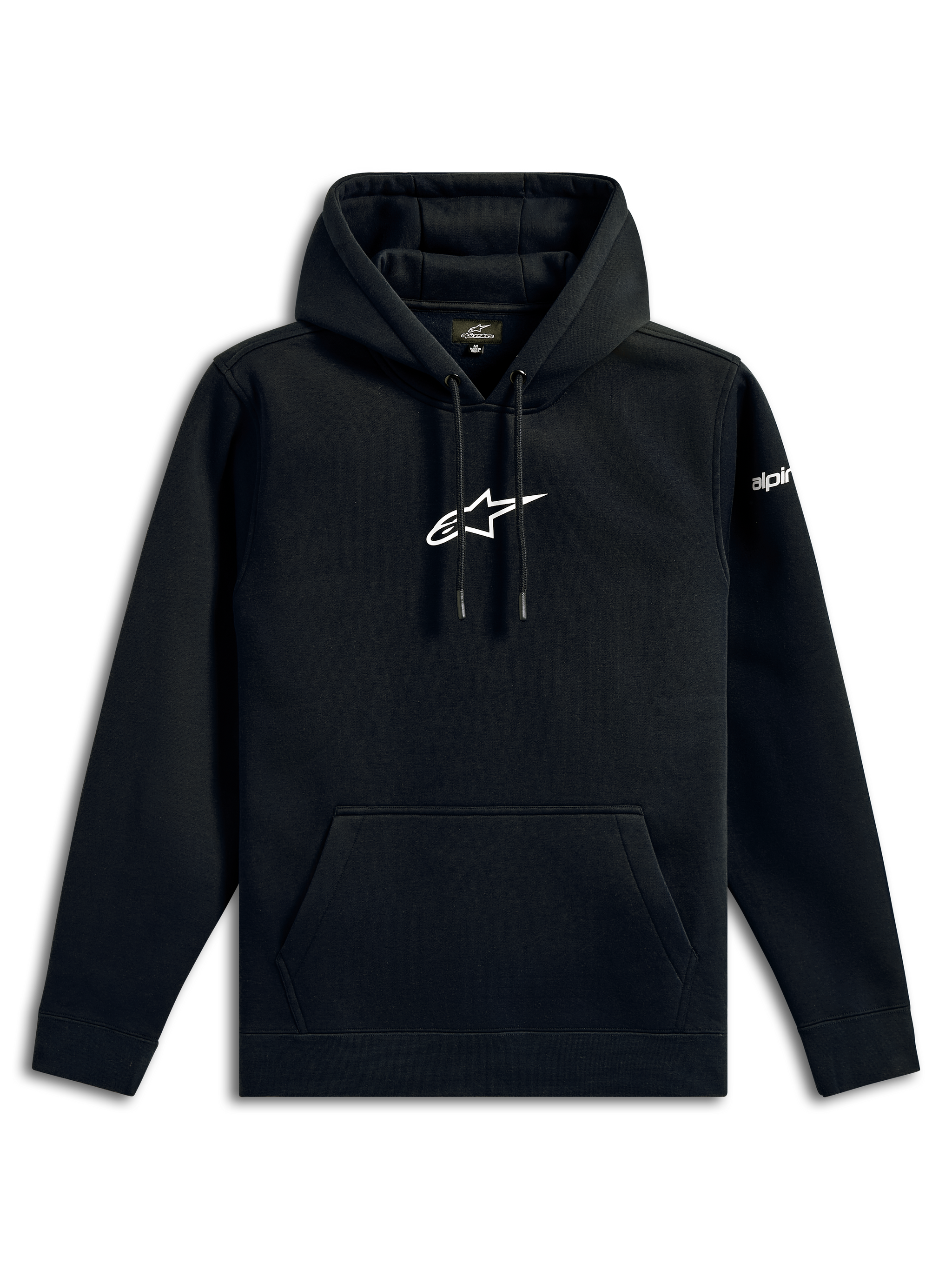 Frontal Hoodie - Black Sportswear Hoodie | Alpinestars®