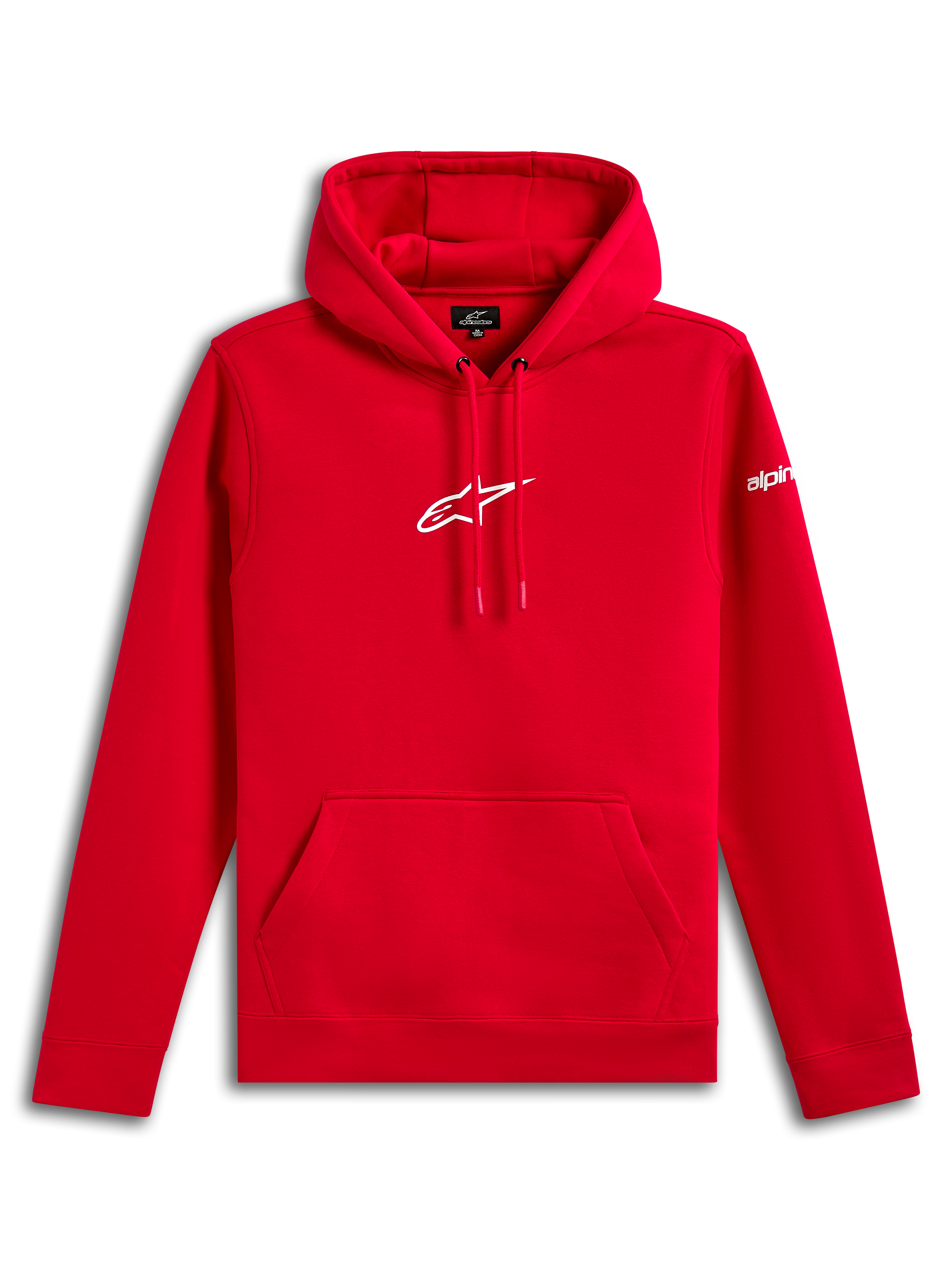 Frontal - Red Sportswear Hoodie | Alpinestars®