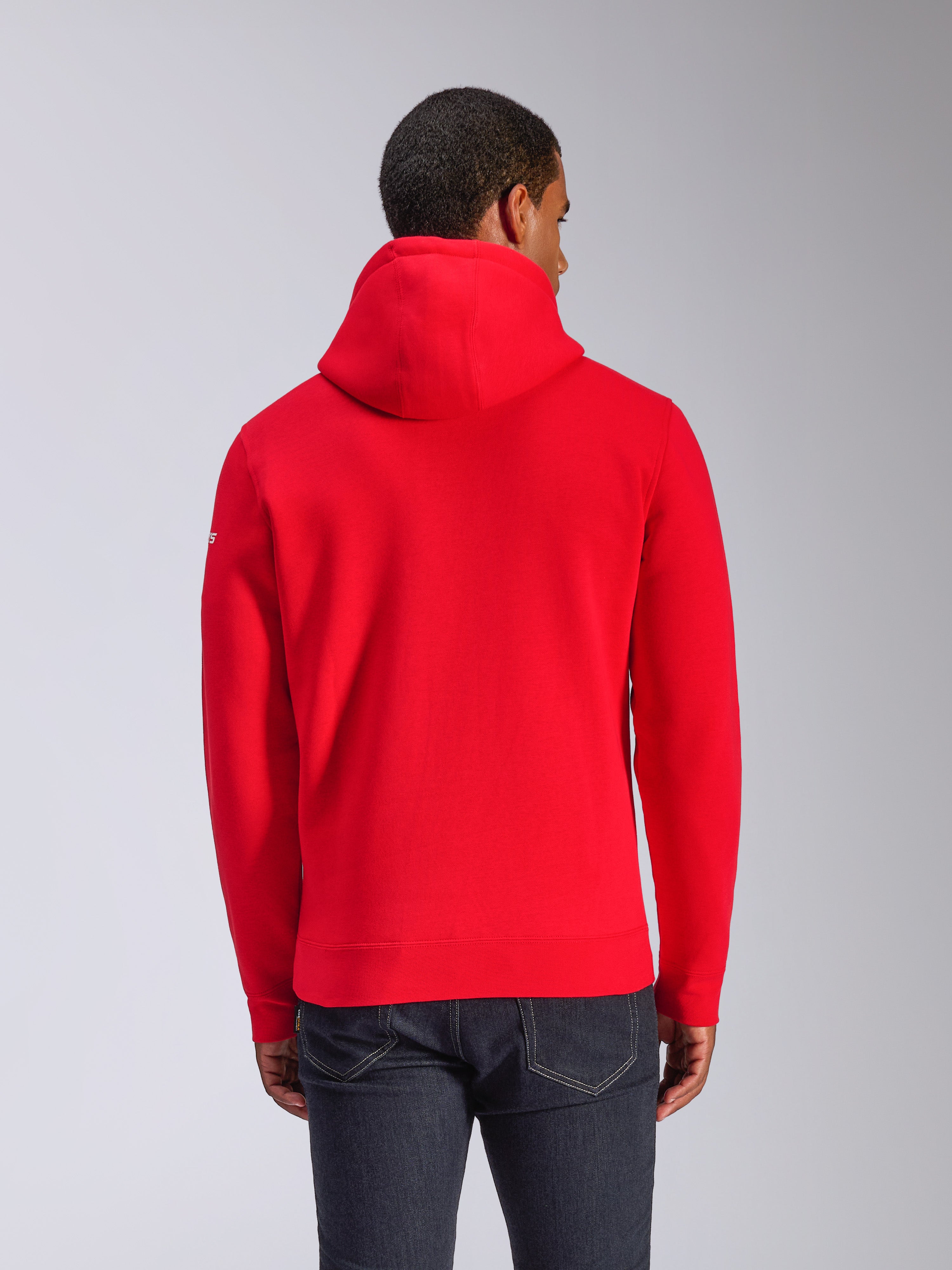 Frontal - Red Sportswear Hoodie | Alpinestars®
