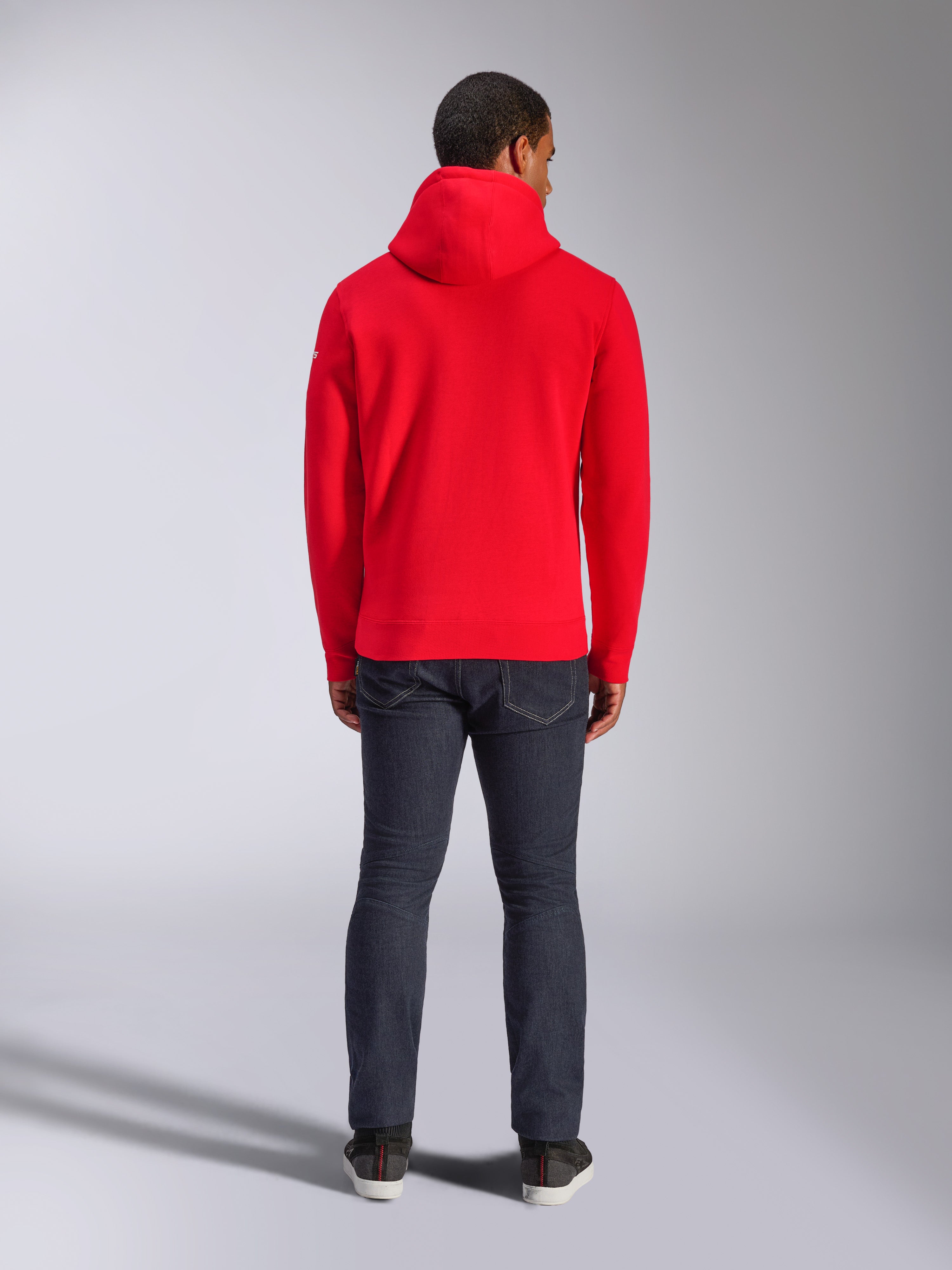 Frontal - Red Sportswear Hoodie | Alpinestars®