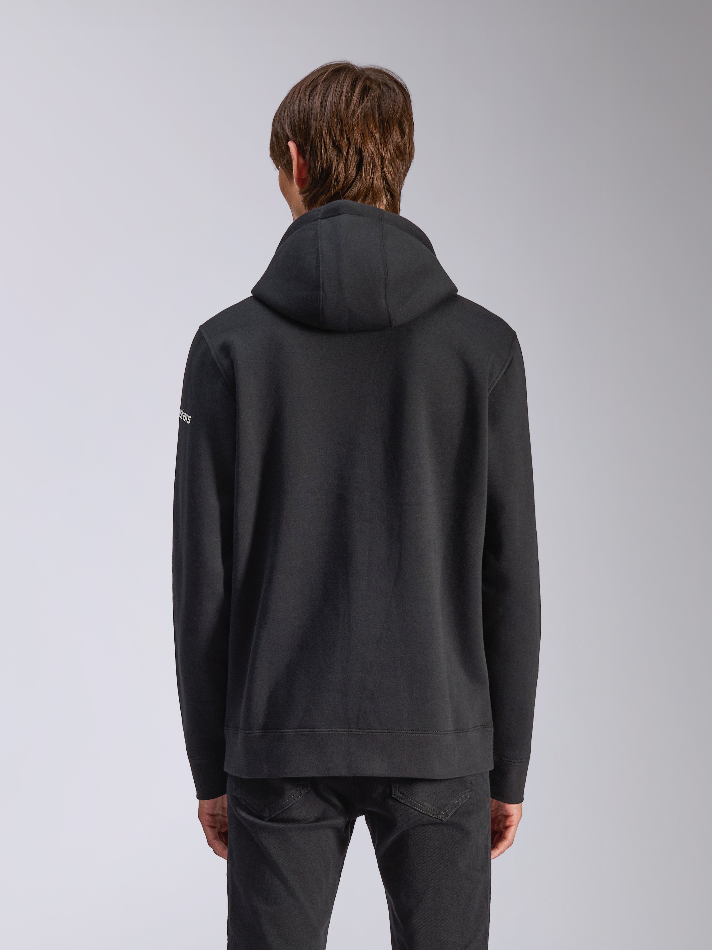 Frontal Hoodie - Black Sportswear Hoodie | Alpinestars®