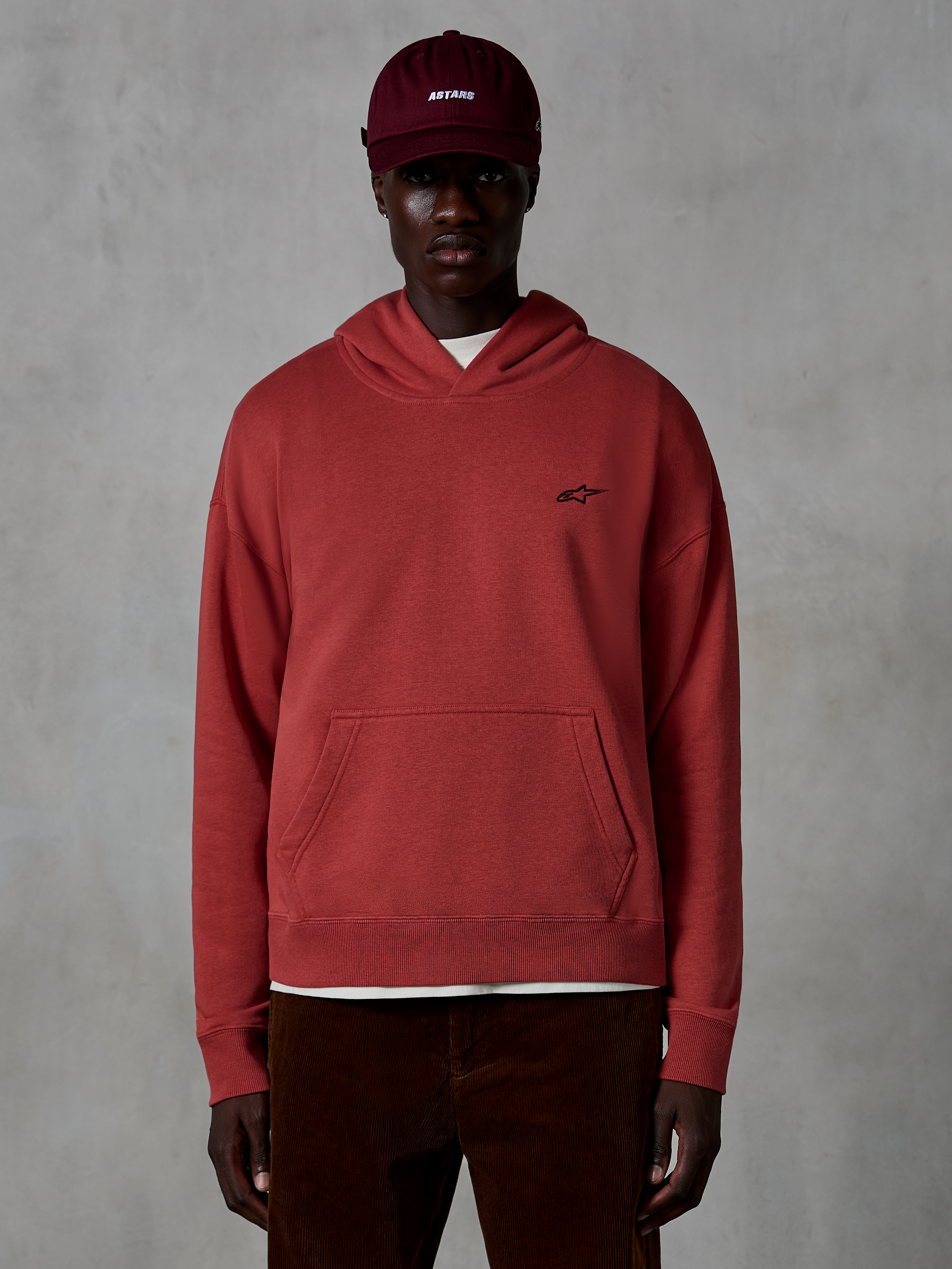 Essentials Ageless Hoodie - Red Sportswear Hoodie | Alpinestars®