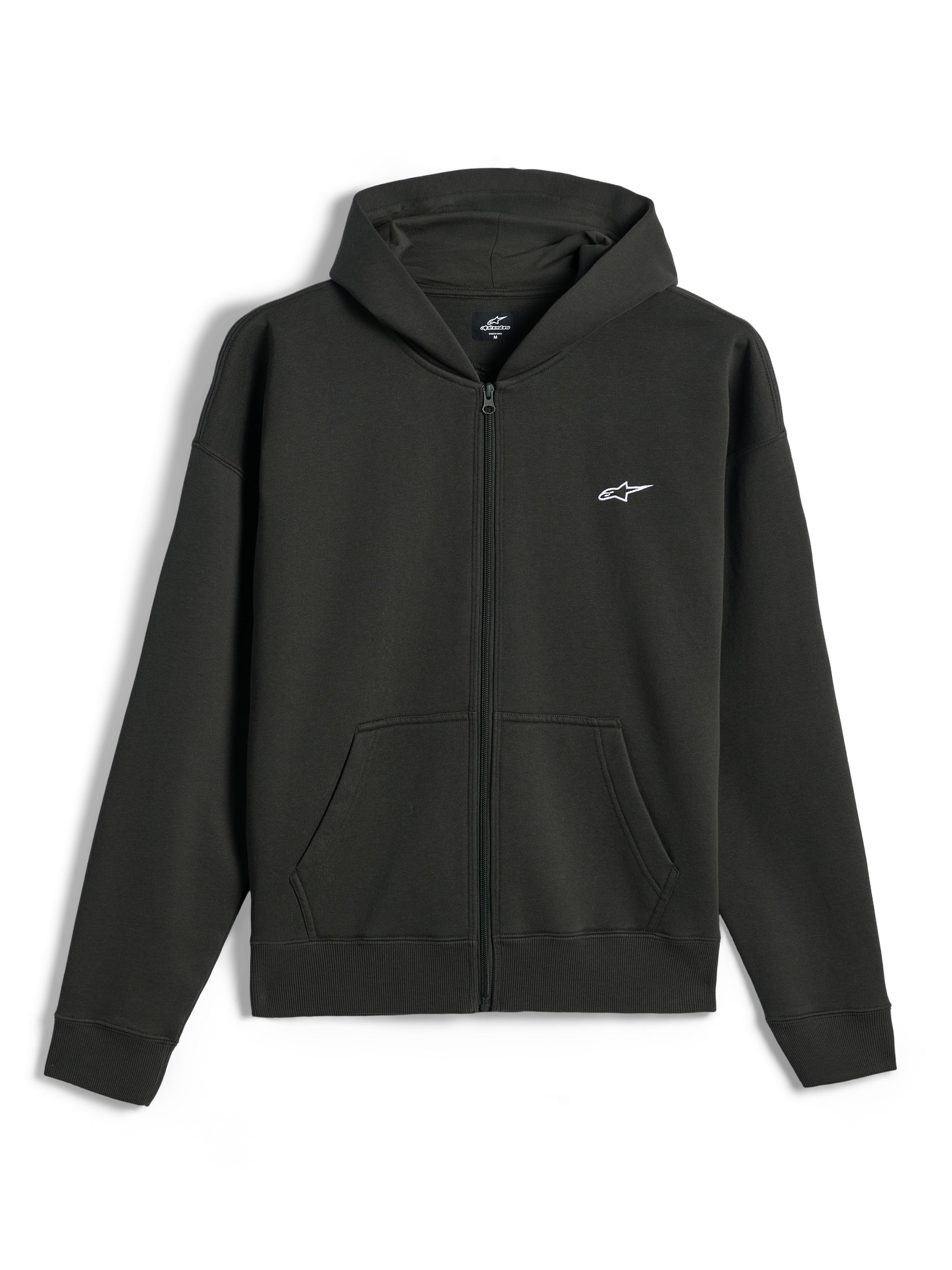 Essentials Ageless Zip Hoodie - Black Sportswear Zip-Up Hoodie