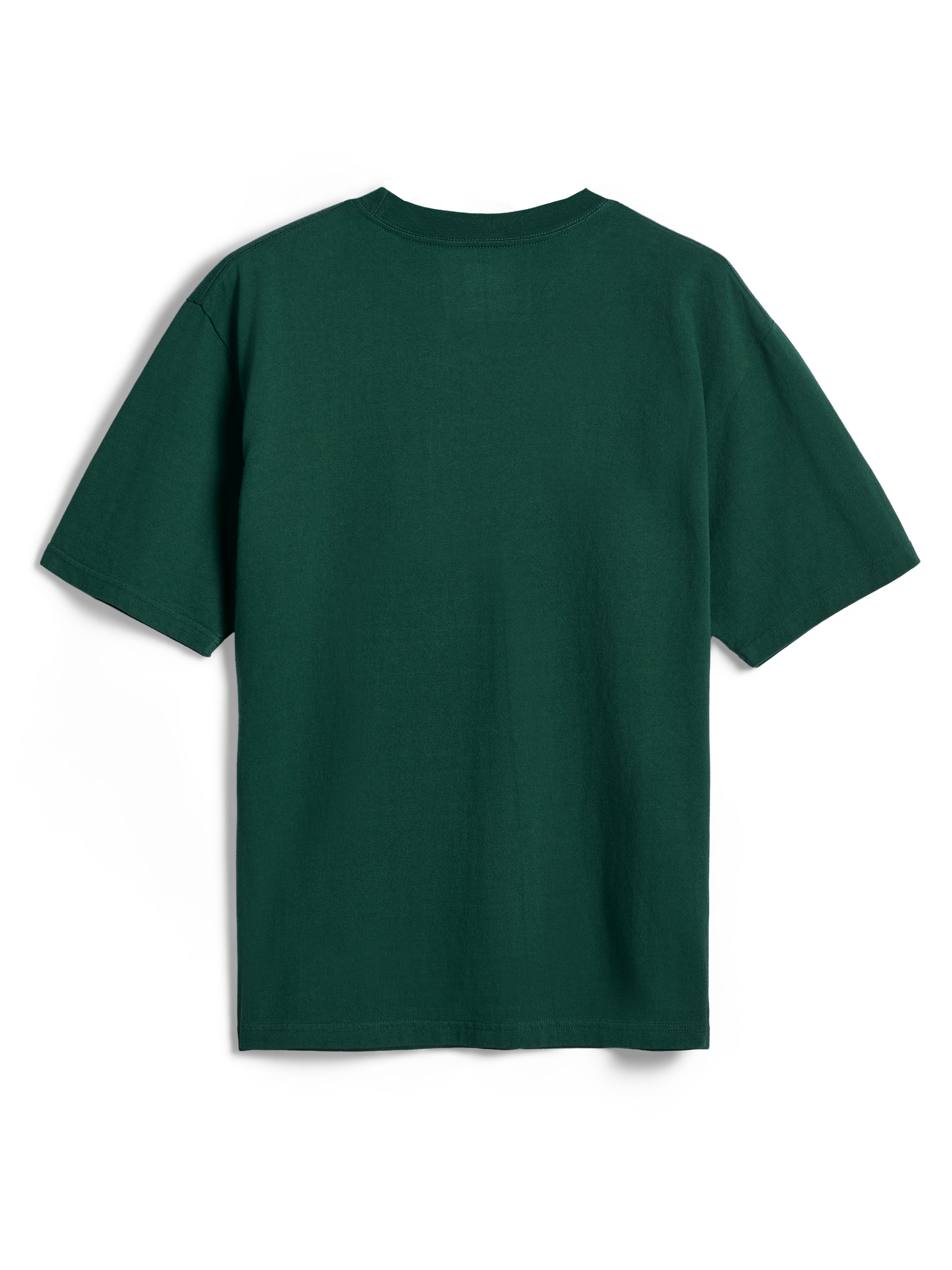 Alpinestars Essentials Ageless SS Tee, Short Sleeve T-Shirt, Pine Green, Back View, Solid Color, Relaxed Fit, Casual Sportswear