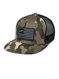 Flag Flat Trucker Hat