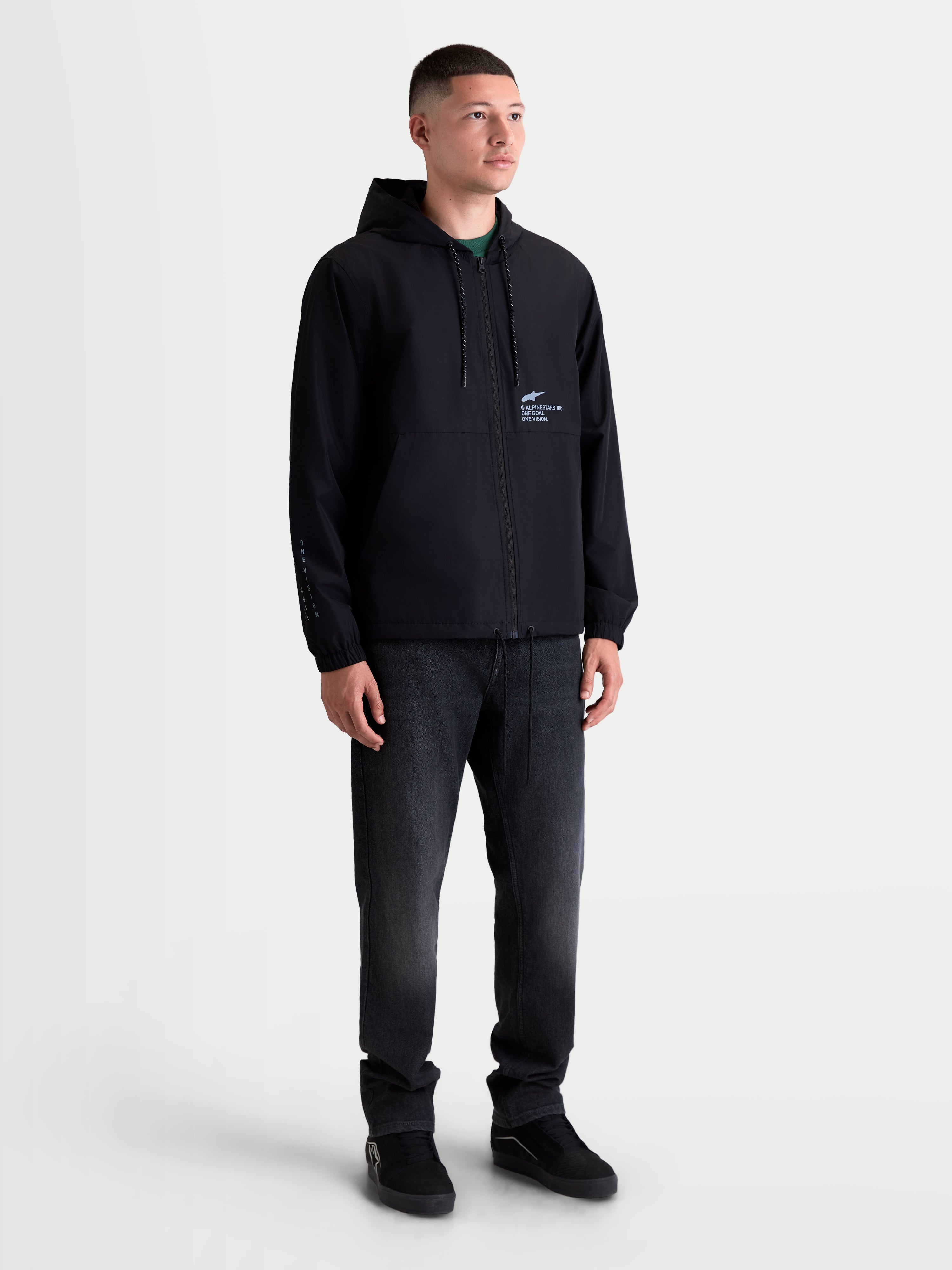 Speeder Resolve Windbreaker - Black Jacket | Alpinestars®