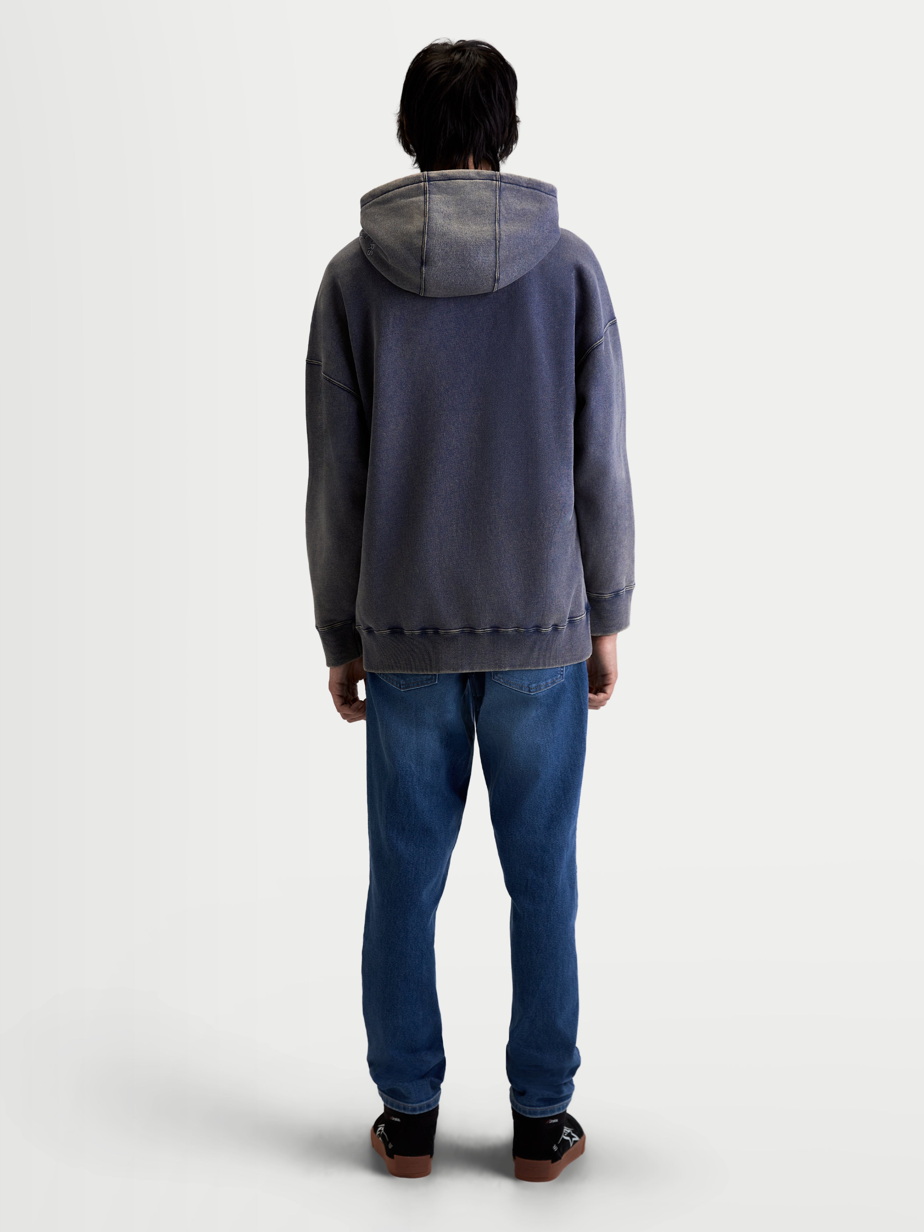 Infinite Washed Oversized - Blue Hoodie | Alpinestars®