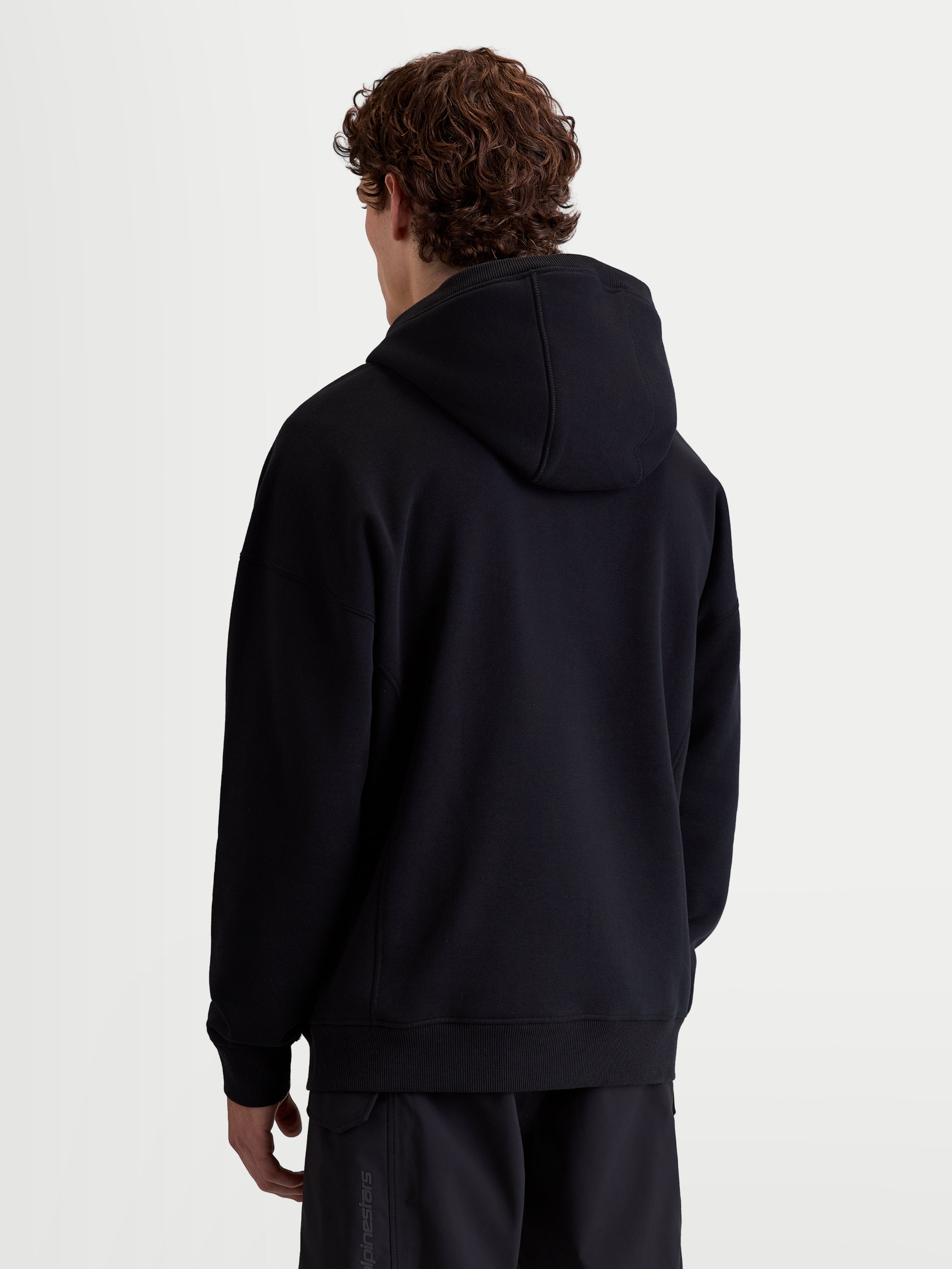 Shaw Oversized - Black Hoodie | Alpinestars®