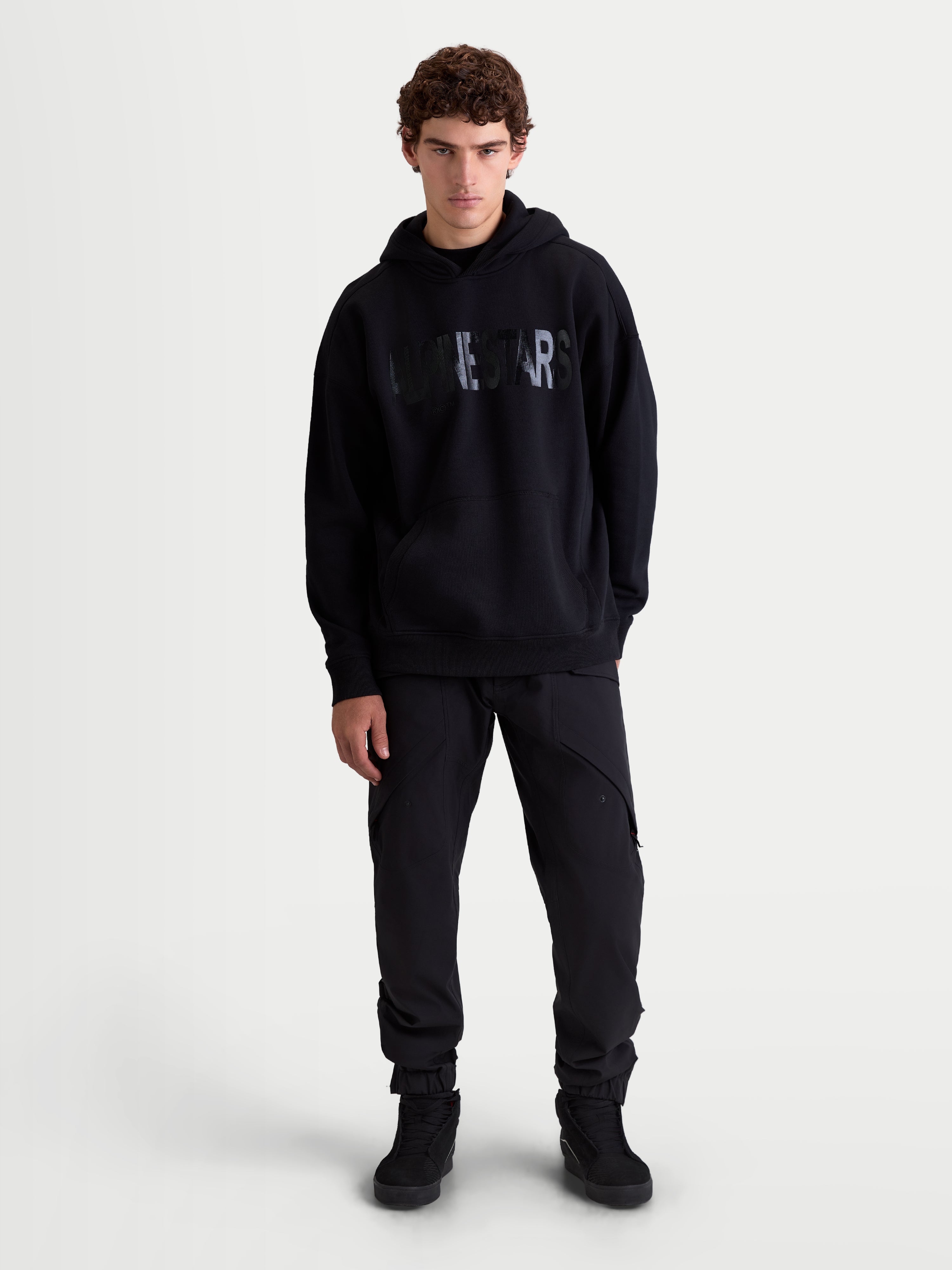 徳*郎様 Alpinestars パーカー ブラック M Shaw Oversized - Black Hoodie | Alpinestars®