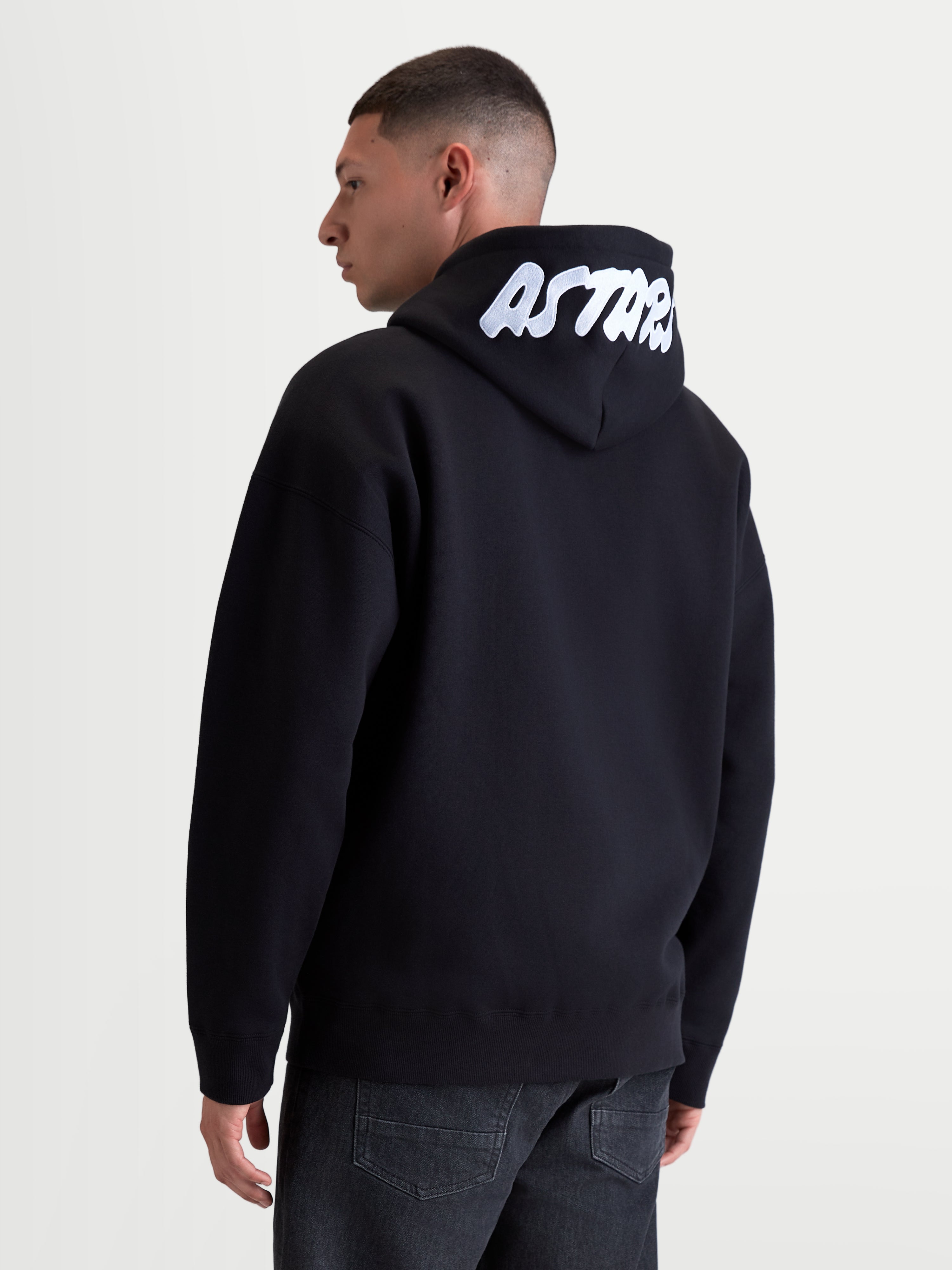 Pioneer Oversized - Black Hoodie | Alpinestars®