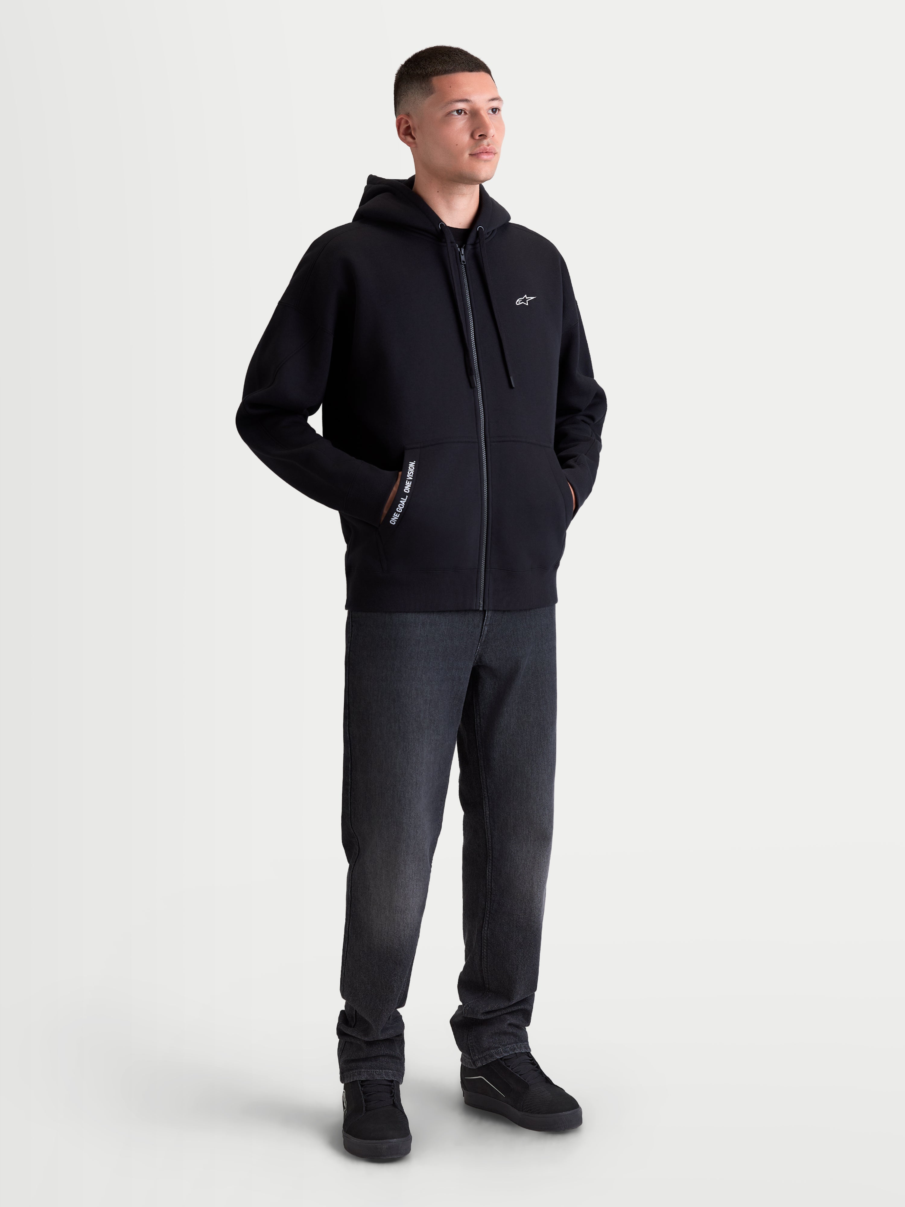 トップス oversized bicolor hoodie. Pioneer Oversized - Black Hoodie | Alpinestars®