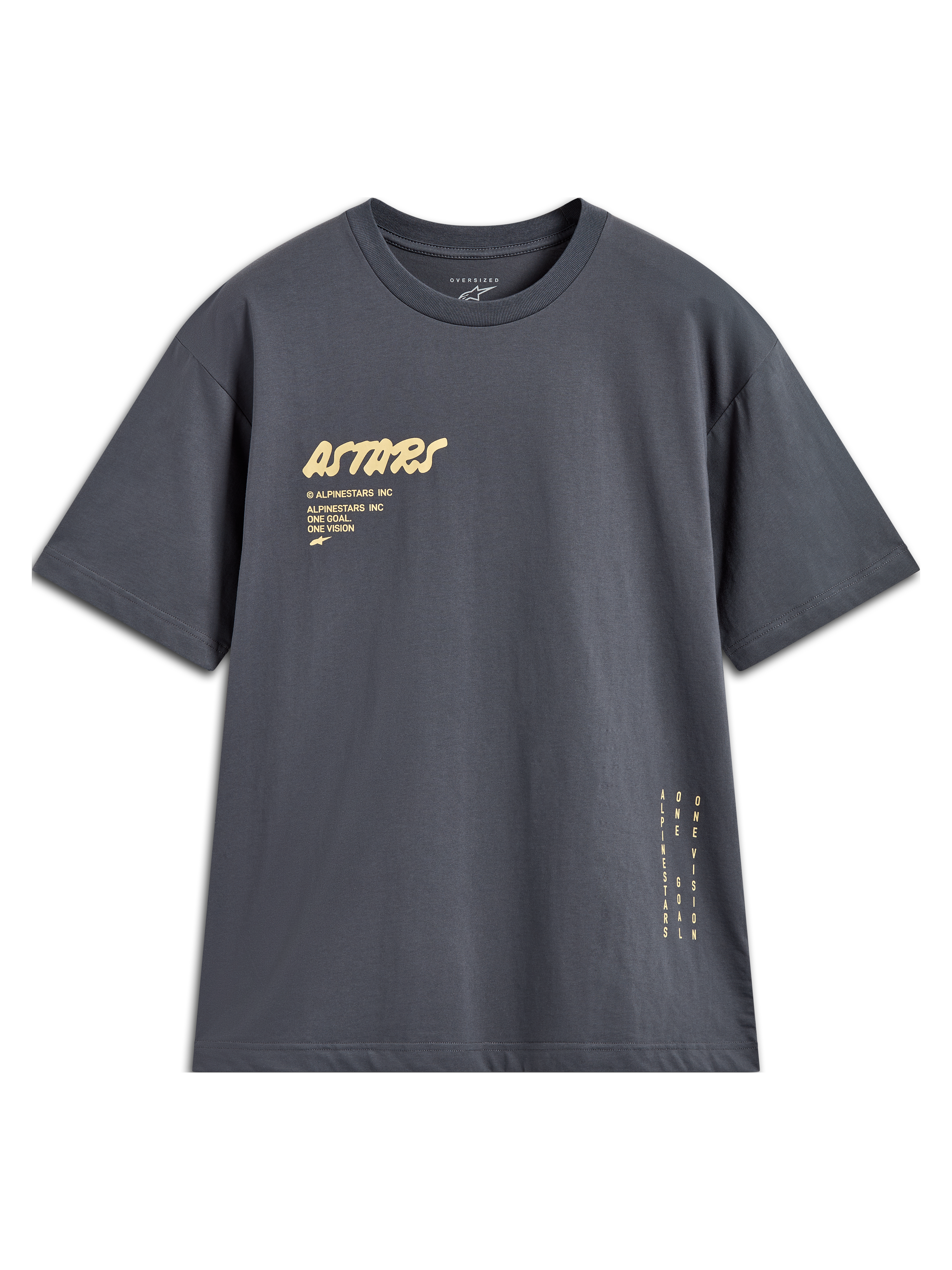 FOR A REASON Tシャツ Chalk Oversized CSF - Gray Tee | Alpinestars®