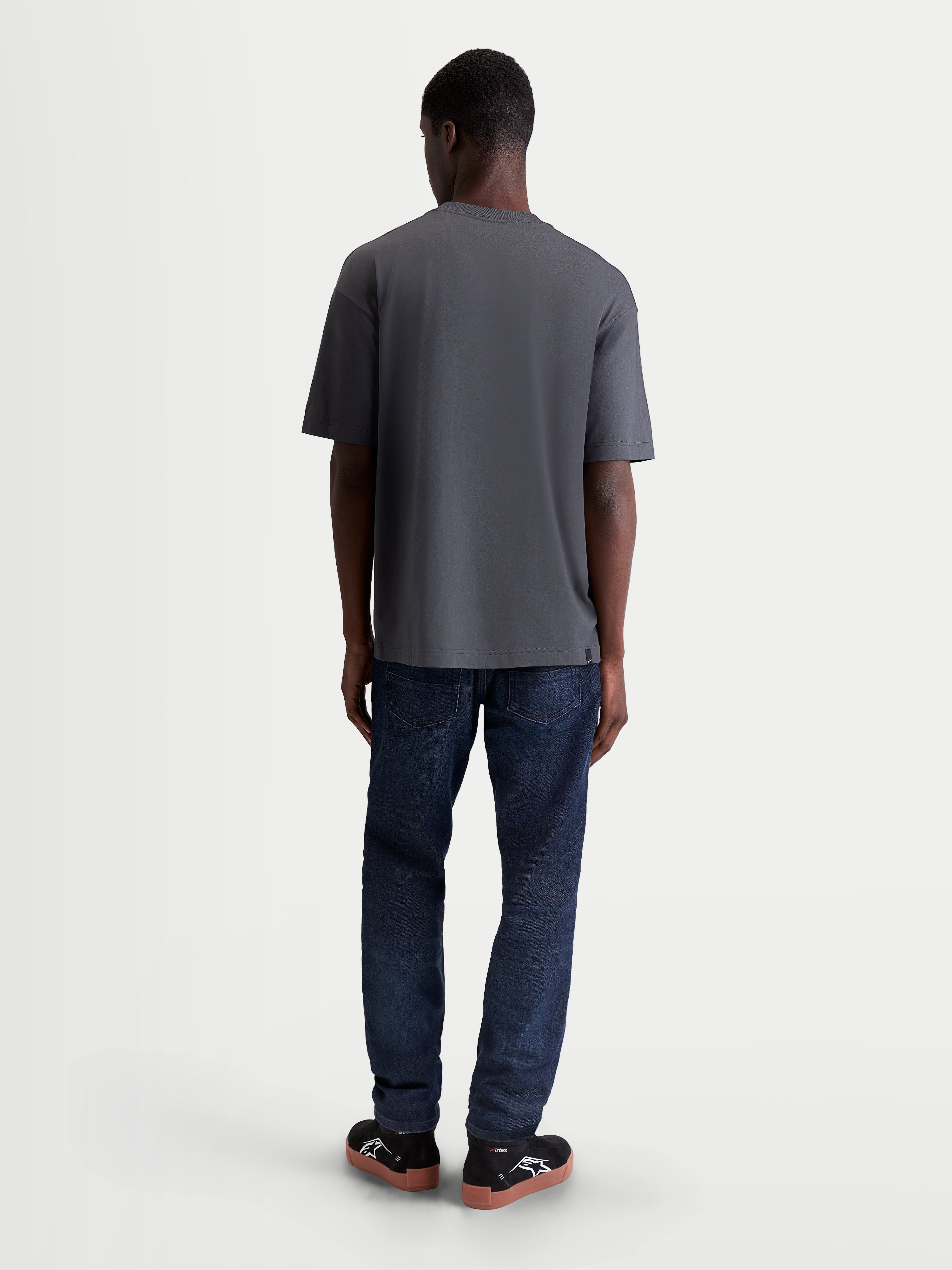 Chalk Oversized CSF - Gray Tee | Alpinestars®