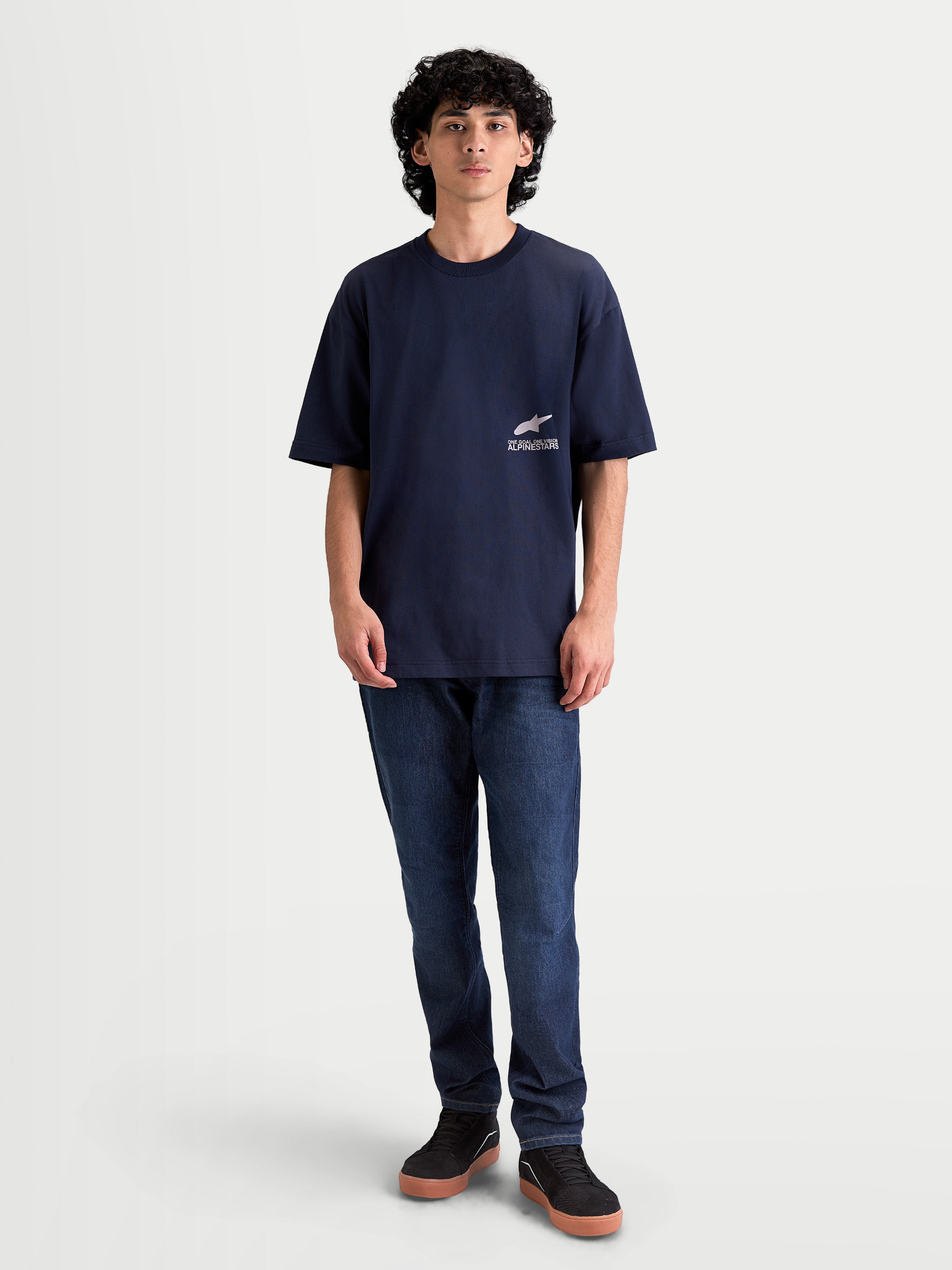 Institute Oversized SS CSF - Blue Tee | Alpinestars®