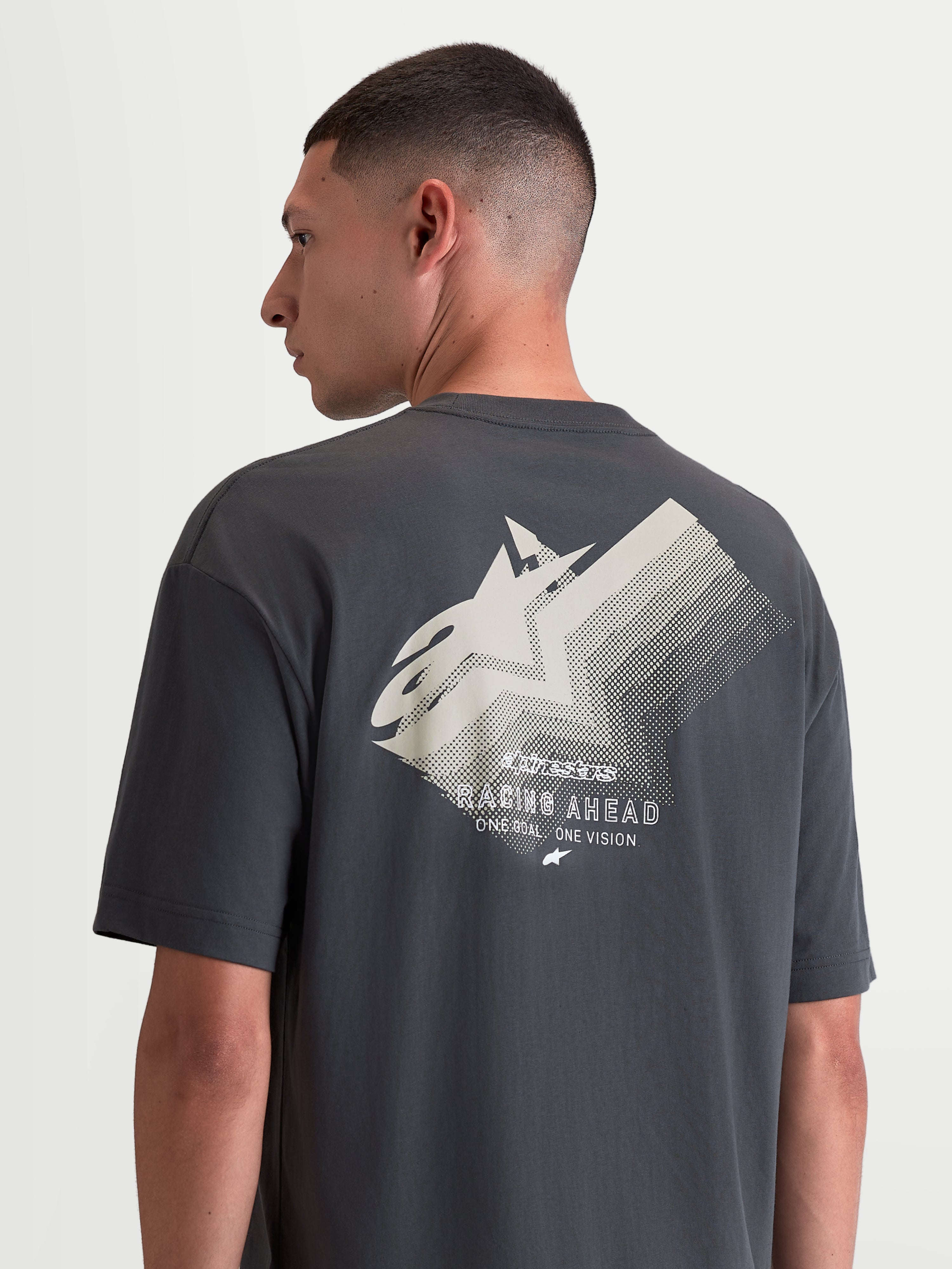 Ghost Oversized CSF - Gray Tee | Alpinestars®