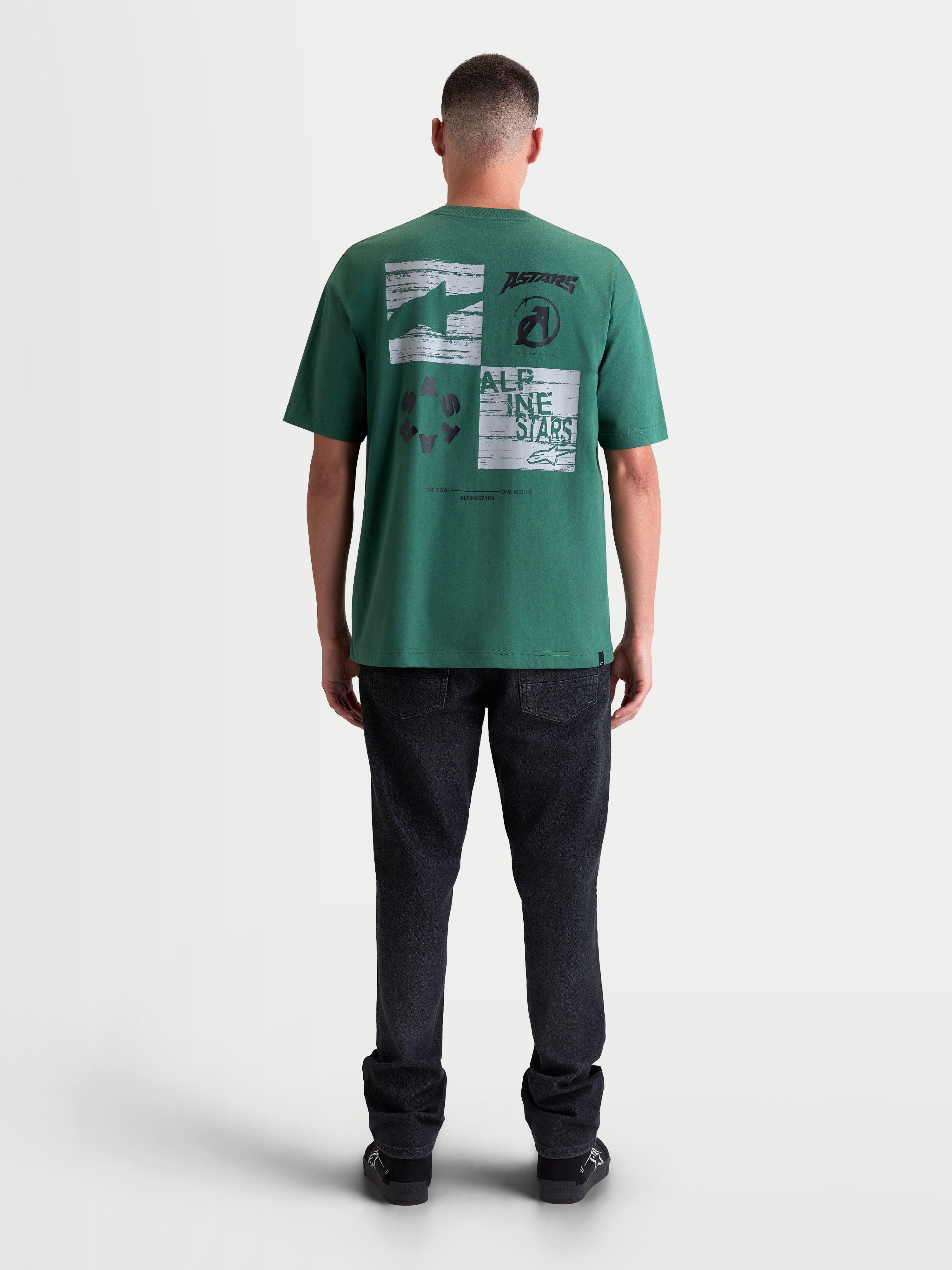 Checkback Oversized CSF - Green Sportswear Short Sleeve T-Shirt