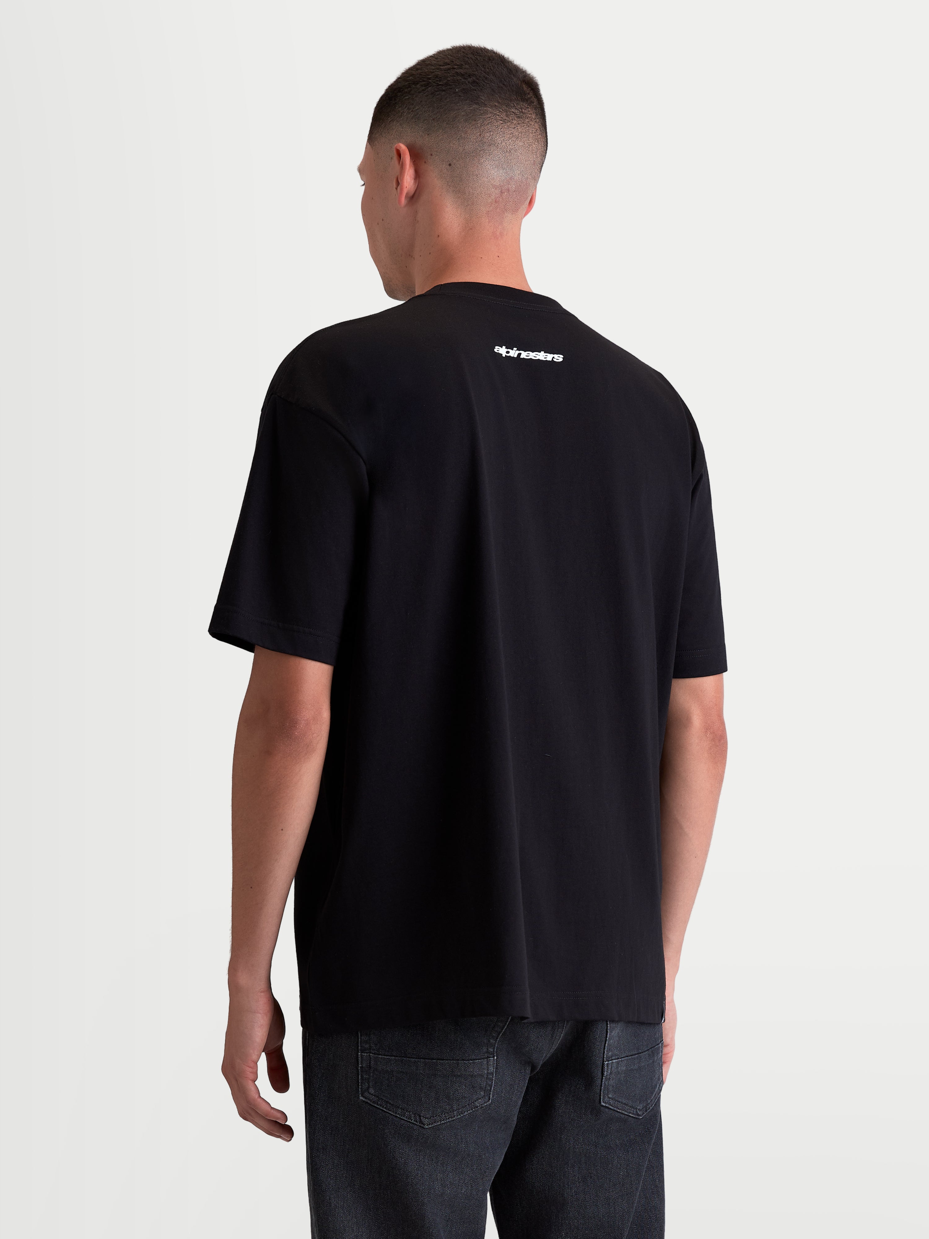 Prelude Oversized CSF - Black Tee | Alpinestars®