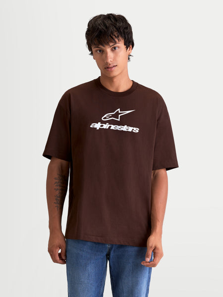 Prelude Oversized CSF - Brown Tee | Alpinestars®