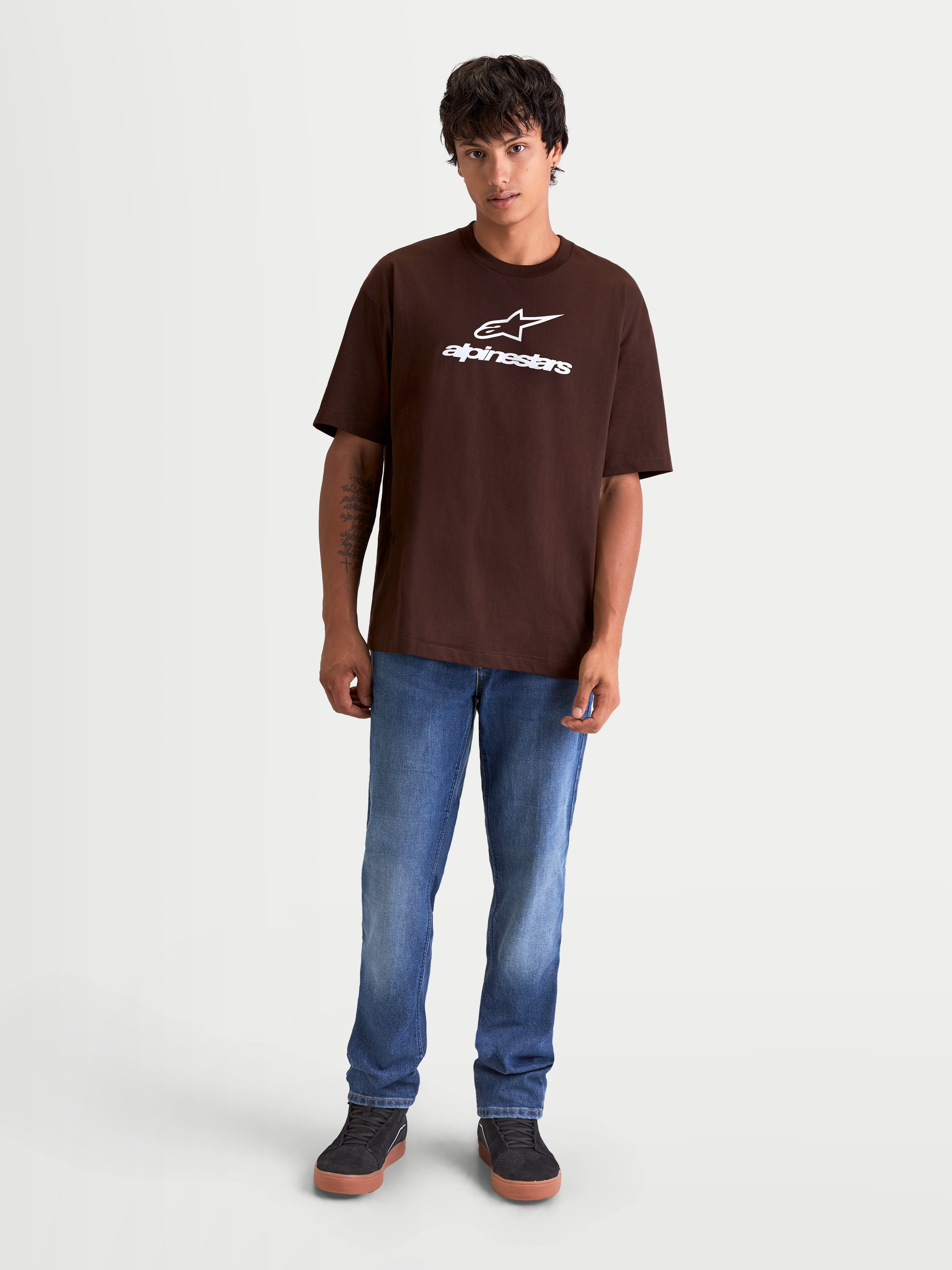 Prelude Oversized CSF - Brown Tee | Alpinestars®