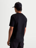 Alpinestars Cypress CSF Tee, Men's Short Sleeve Sportswear T-Shirt, Black, Rear View on Model, Premium Cotton-Poly Blend for Everyday Comfort.