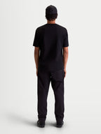 Alpinestars Cypress CSF Tee, Men's Short Sleeve Sportswear T-Shirt, Black, Rear View on Model, Premium Cotton-Poly Blend Construction.