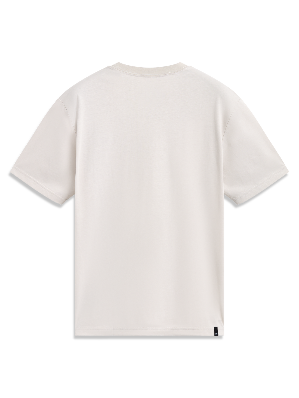 Alpinestars Elliptogrit CSF Tee, Short Sleeve Sportswear T-Shirt in Sand, back view of soft cotton blend fabric.