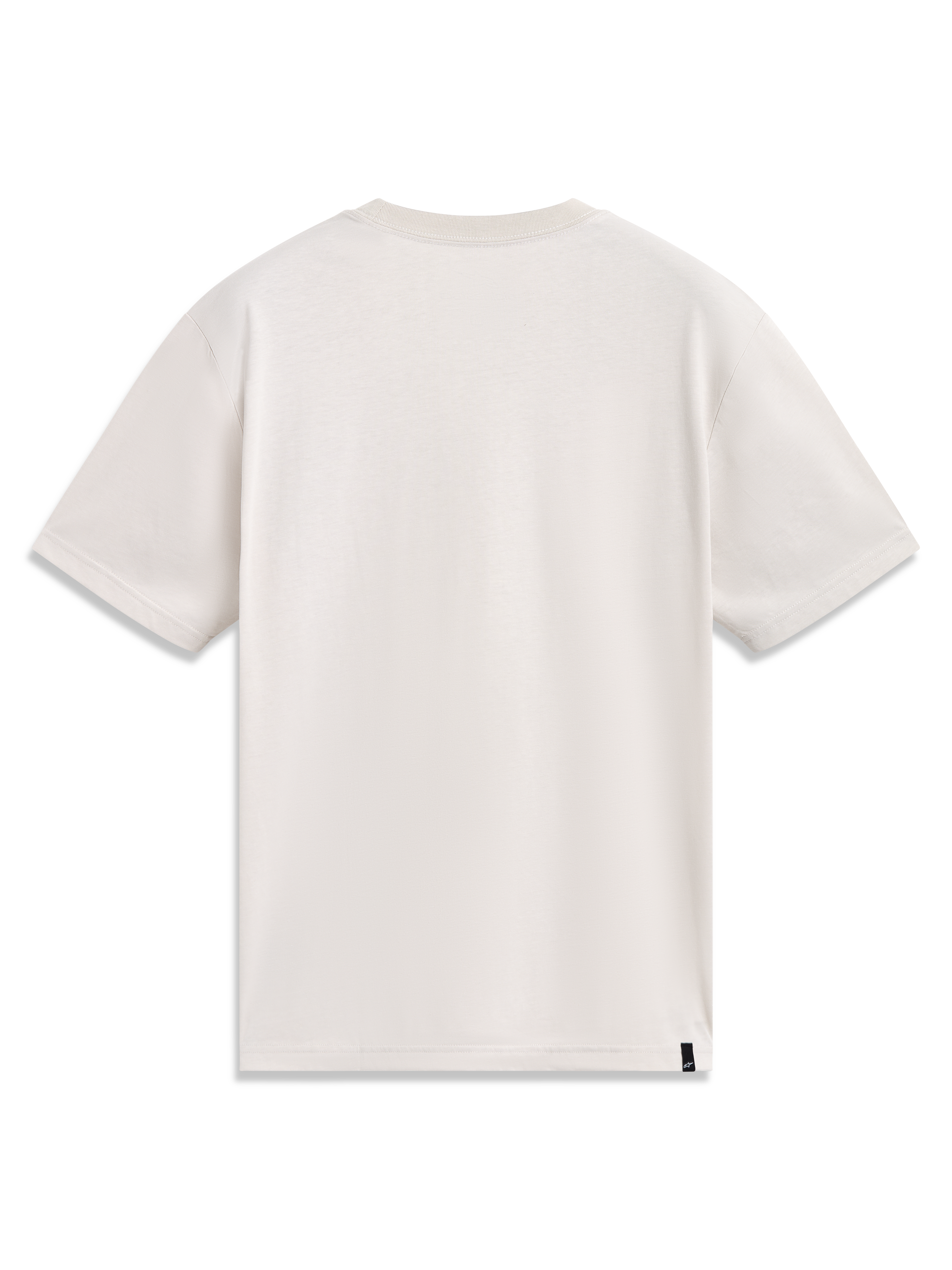 Alpinestars Elliptogrit CSF Tee, Short Sleeve Sportswear T-Shirt in Sand, back view of soft cotton blend fabric.