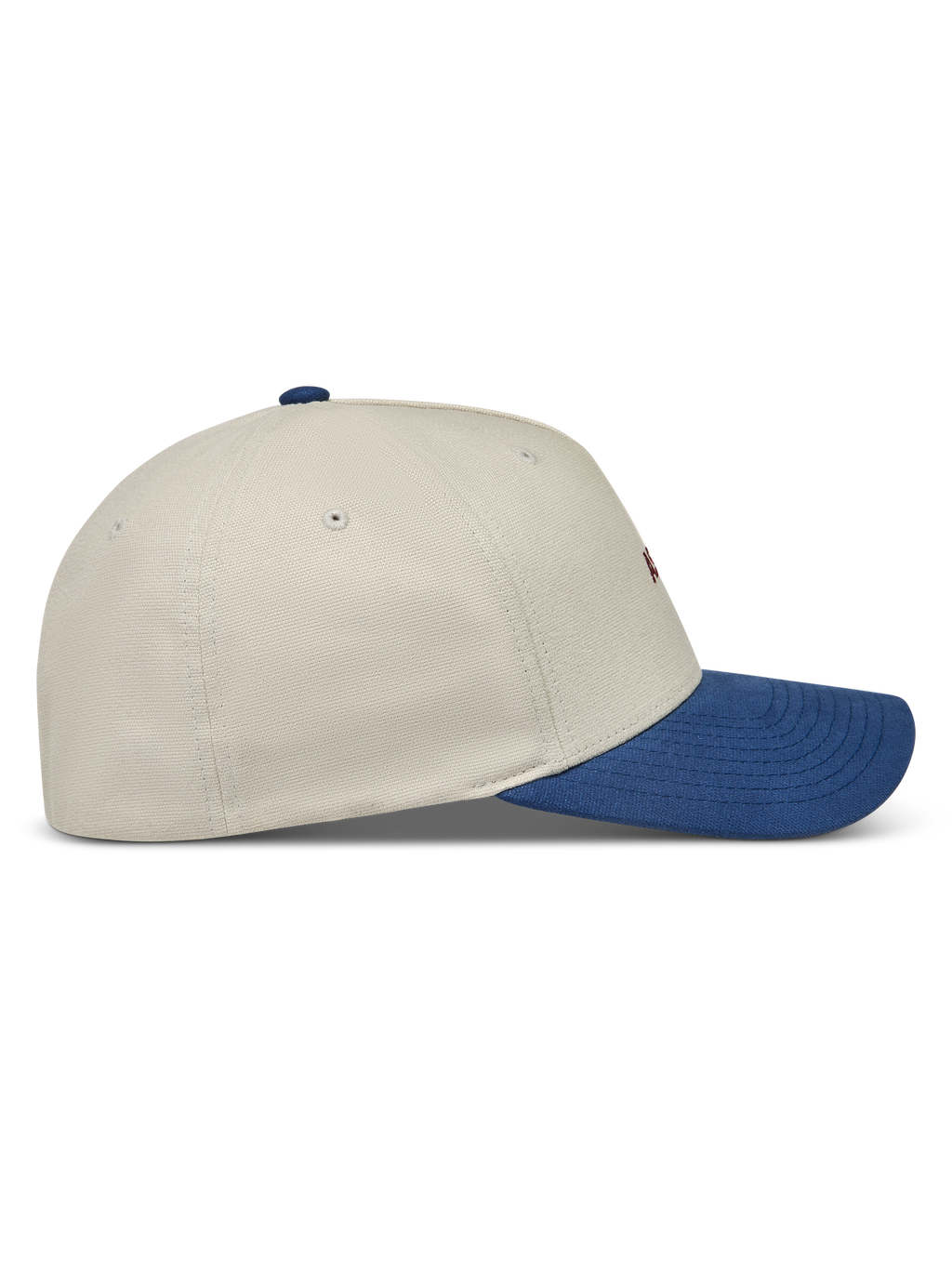 Alpinestars County Canvas Hat, Sand and Blue sportswear baseball cap with a curved bill and structured crown.