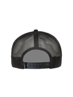 Alpinestars Ten Trucker Hat, black mesh back sportswear cap with adjustable snapback closure and back logo detail.