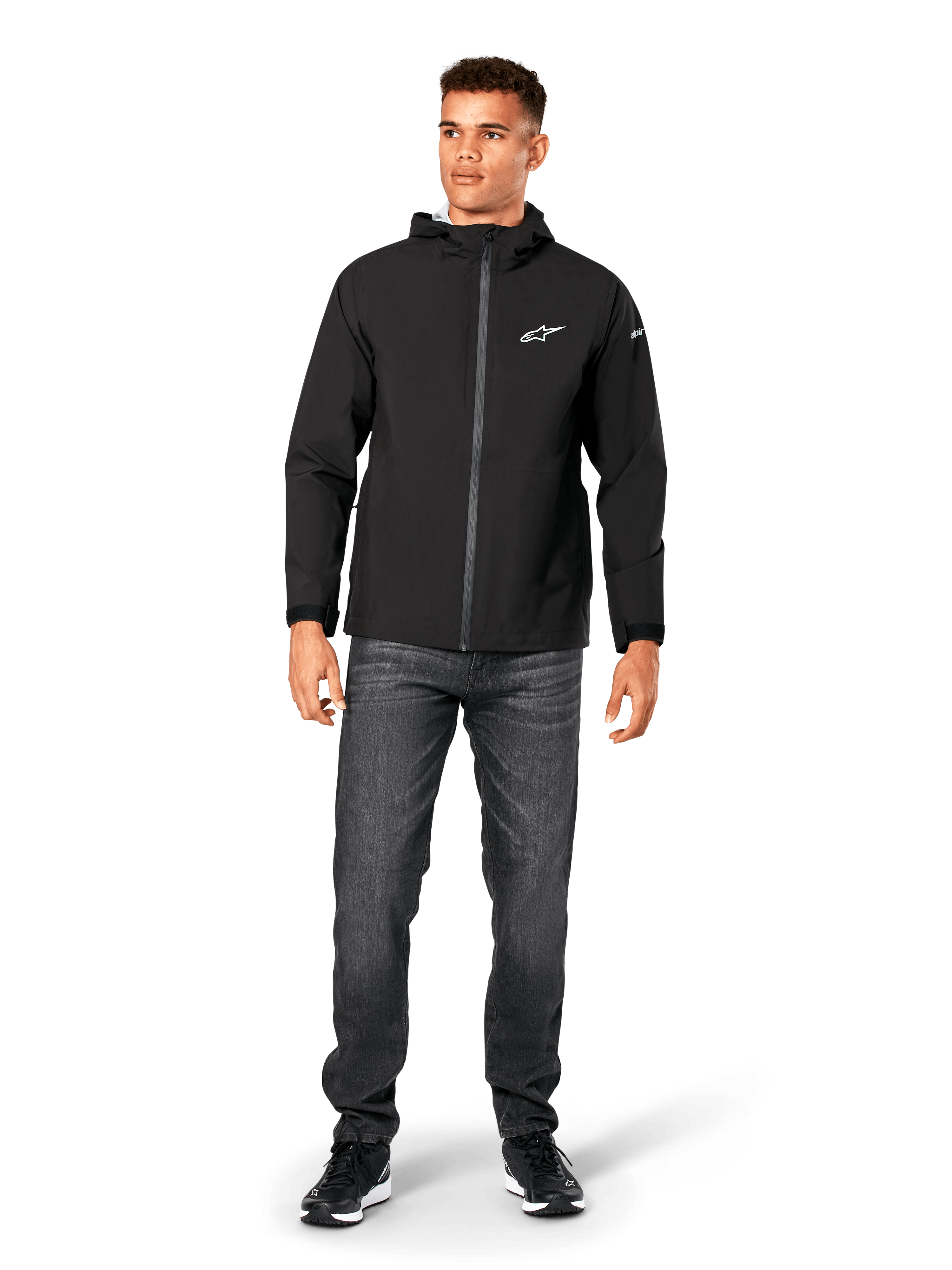 Kascade Rain - Black Sportswear Jacket | Alpinestars® Kascade Rain - Black Sportswear Jacket | Alpinestars®