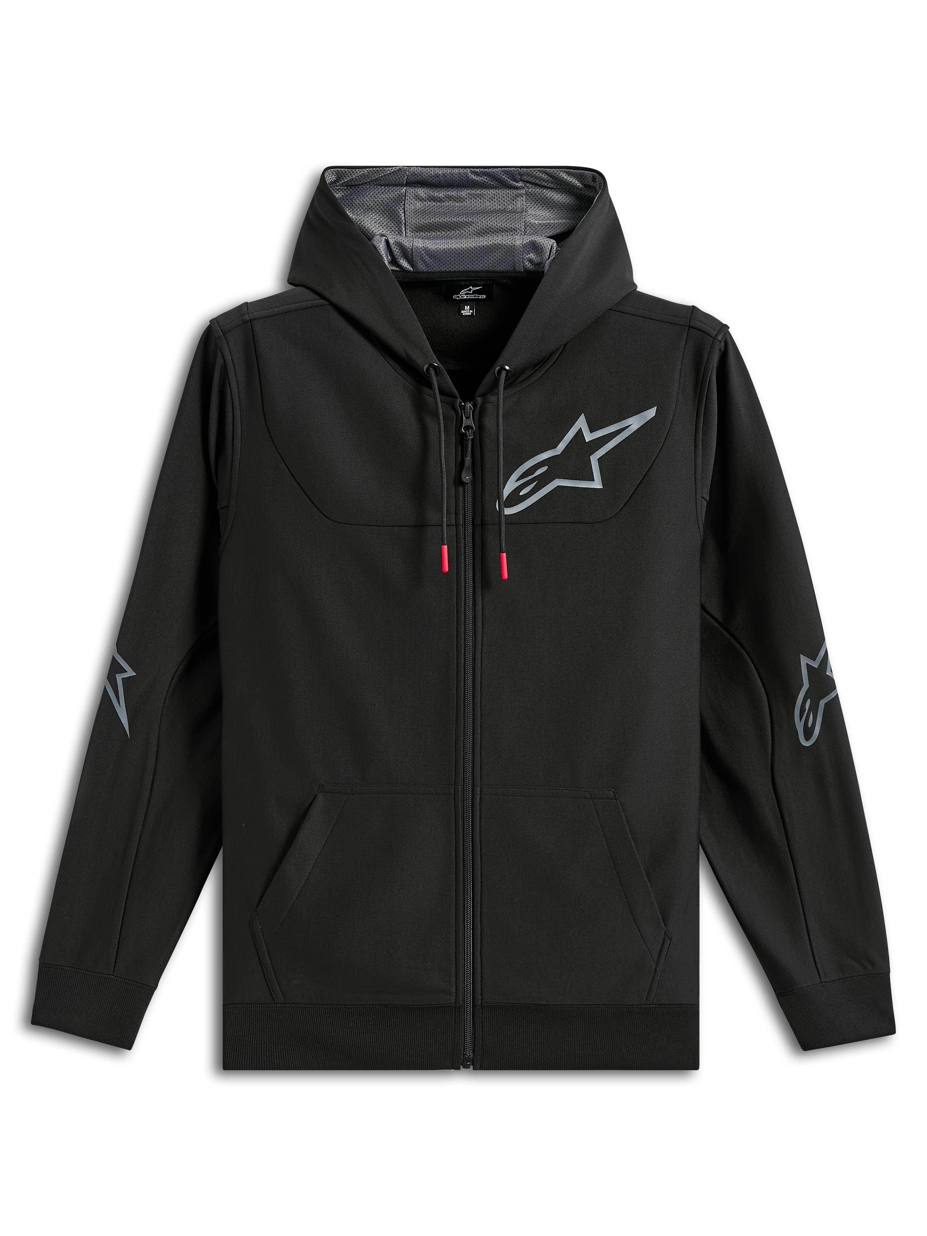 Sessions V3 - Black Sportswear Hoodie | Alpinestars®