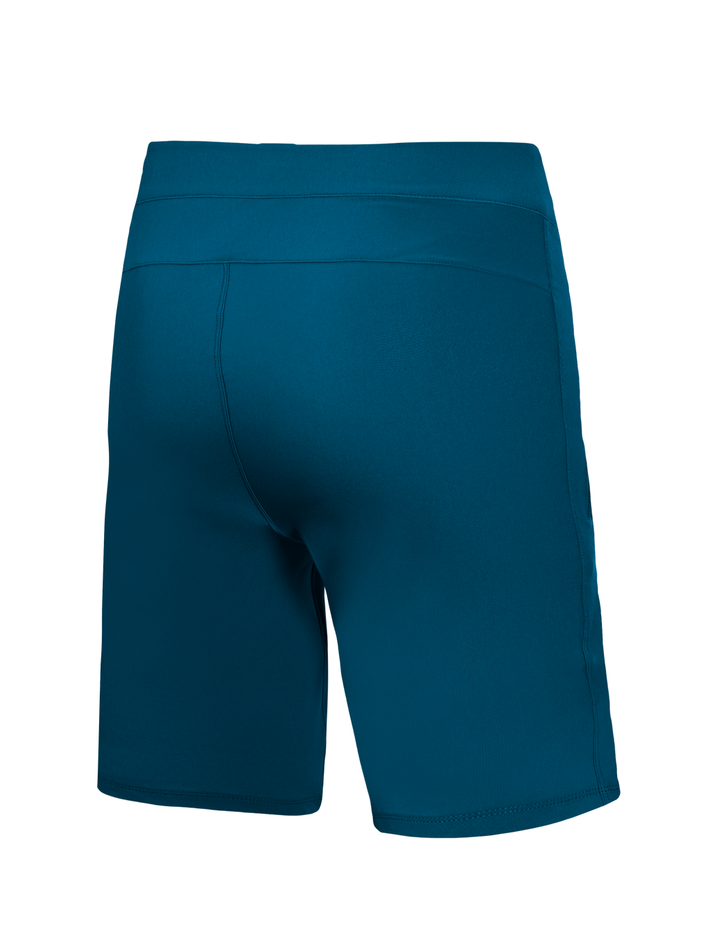 Alpinestars A-Dura Ride Liner Shorts in blue-green, rear view of durable technical MTB shorts with stretch fabric.
