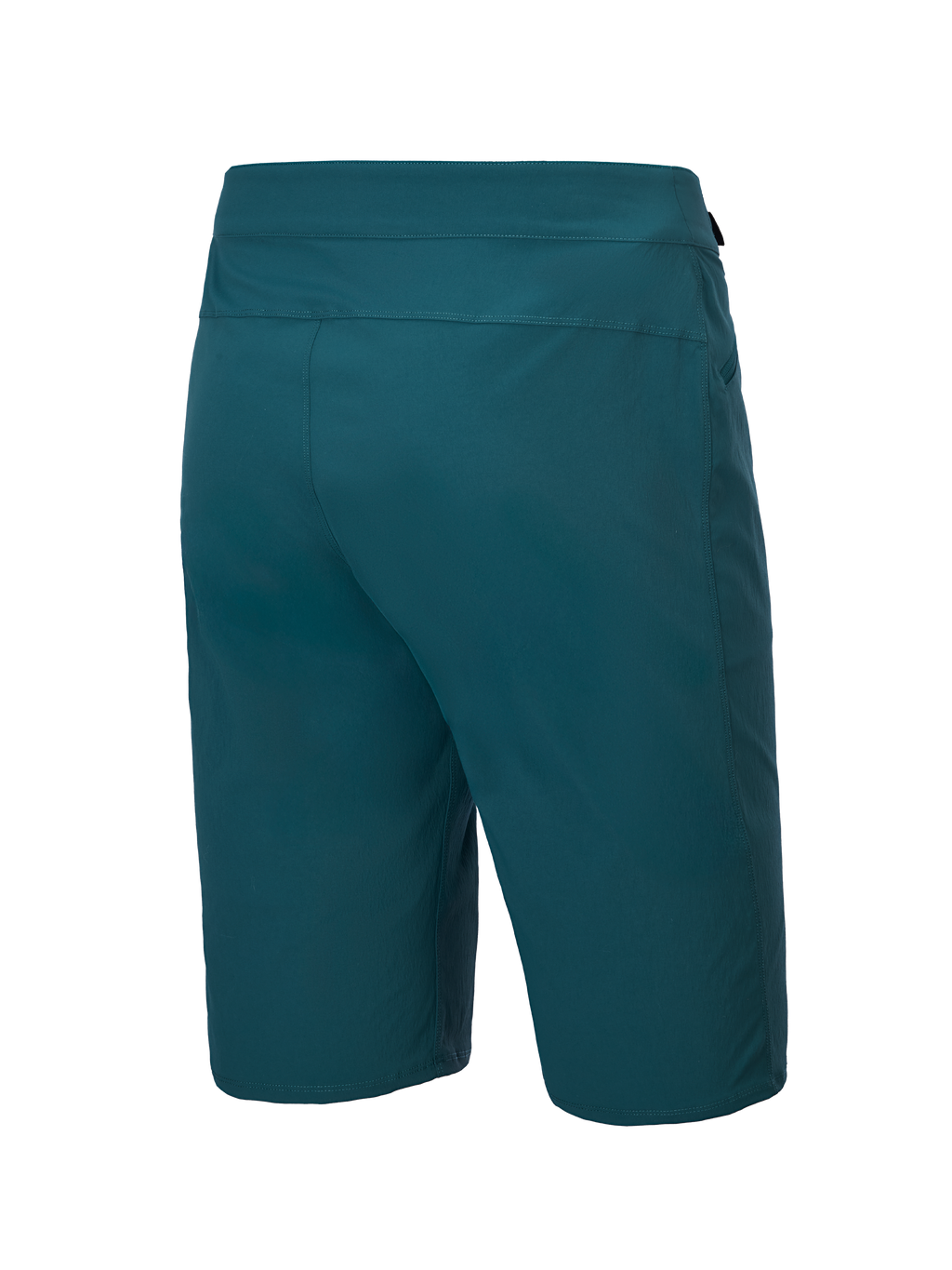 Alpinestars A-Dura Shorts, Mountain Bike Shorts, Dark Pine, back view featuring a clean design and durable 2-way stretch fabric, regular fit for MTB riding
