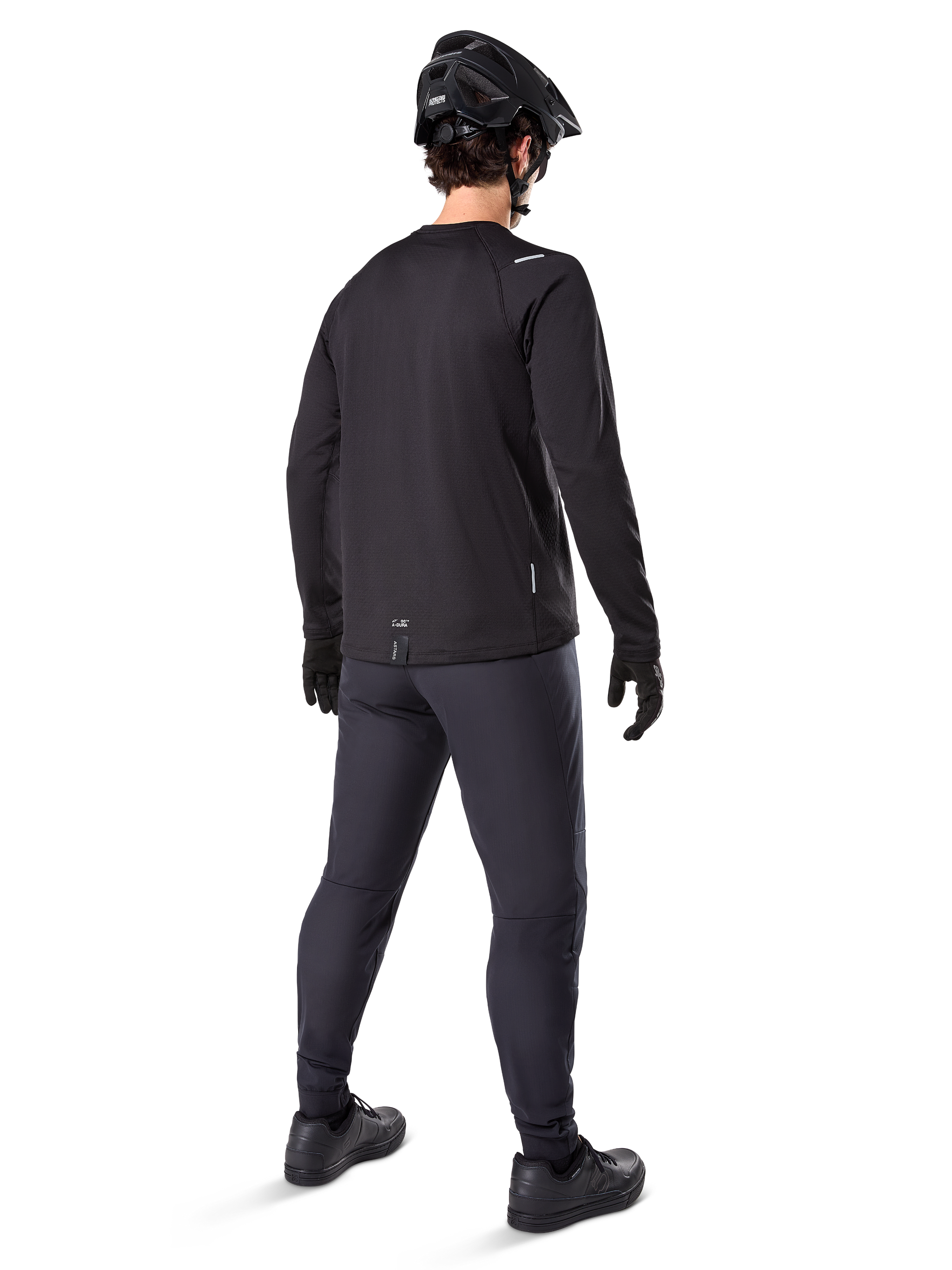 A-Dura Thermal - Black Cycling Jersey | Alpinestars® A-Dura Thermal - Black Cycling Jersey | Alpinestars®