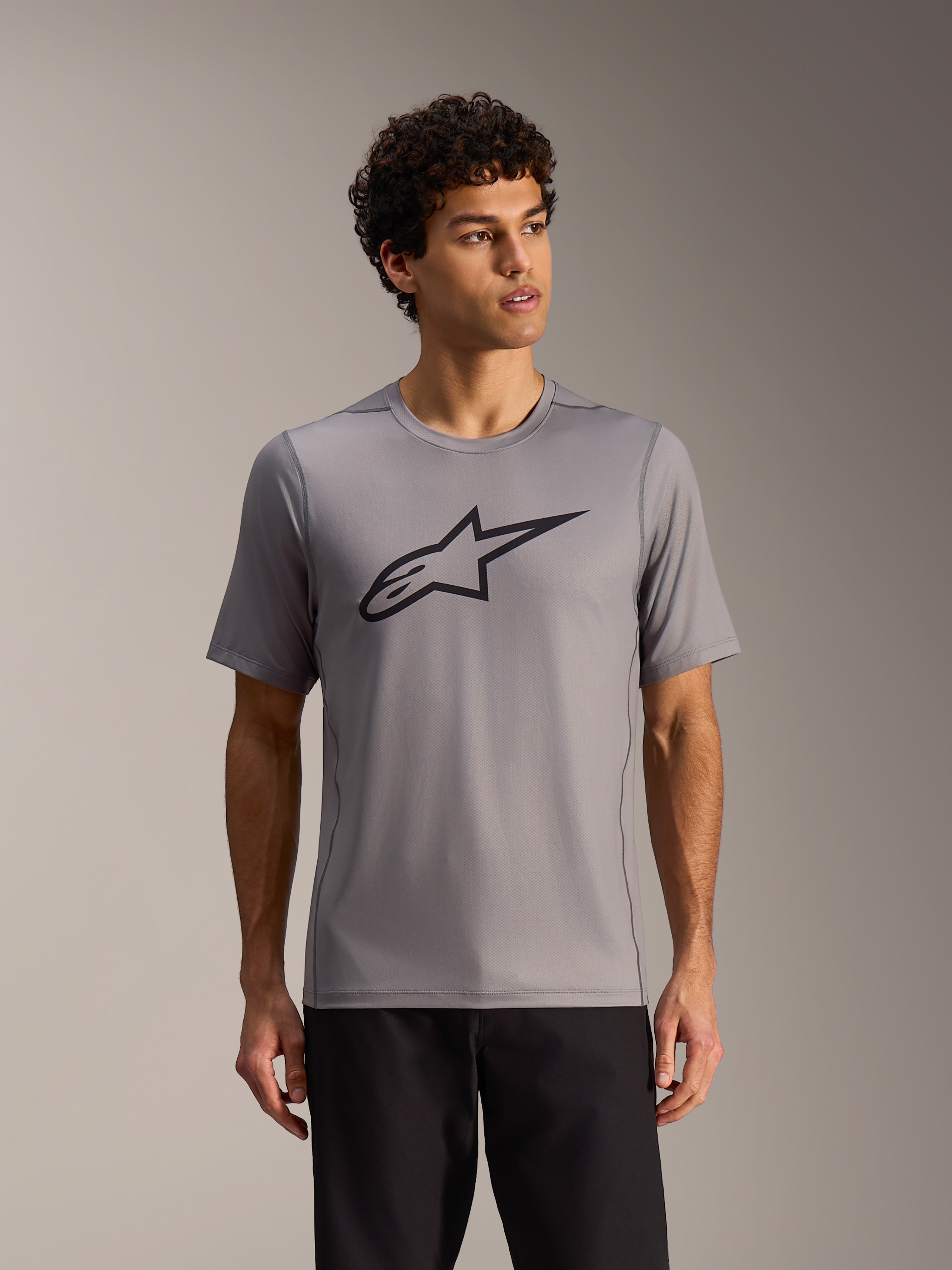 A-Dura Ride - Gray Cycling Jersey | Alpinestars®