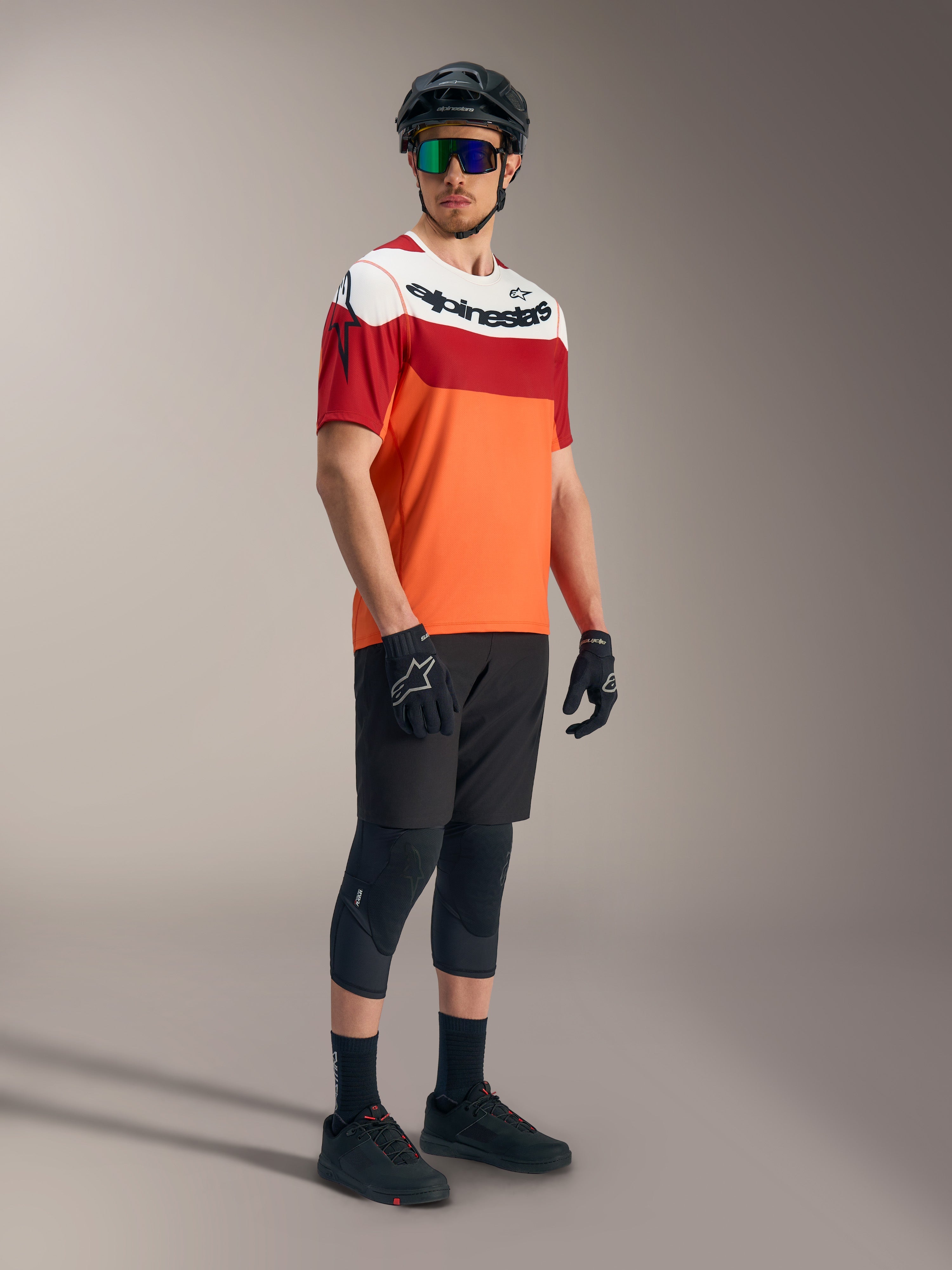 A-Dura Race - Orange Cycling Jersey | Alpinestars®
