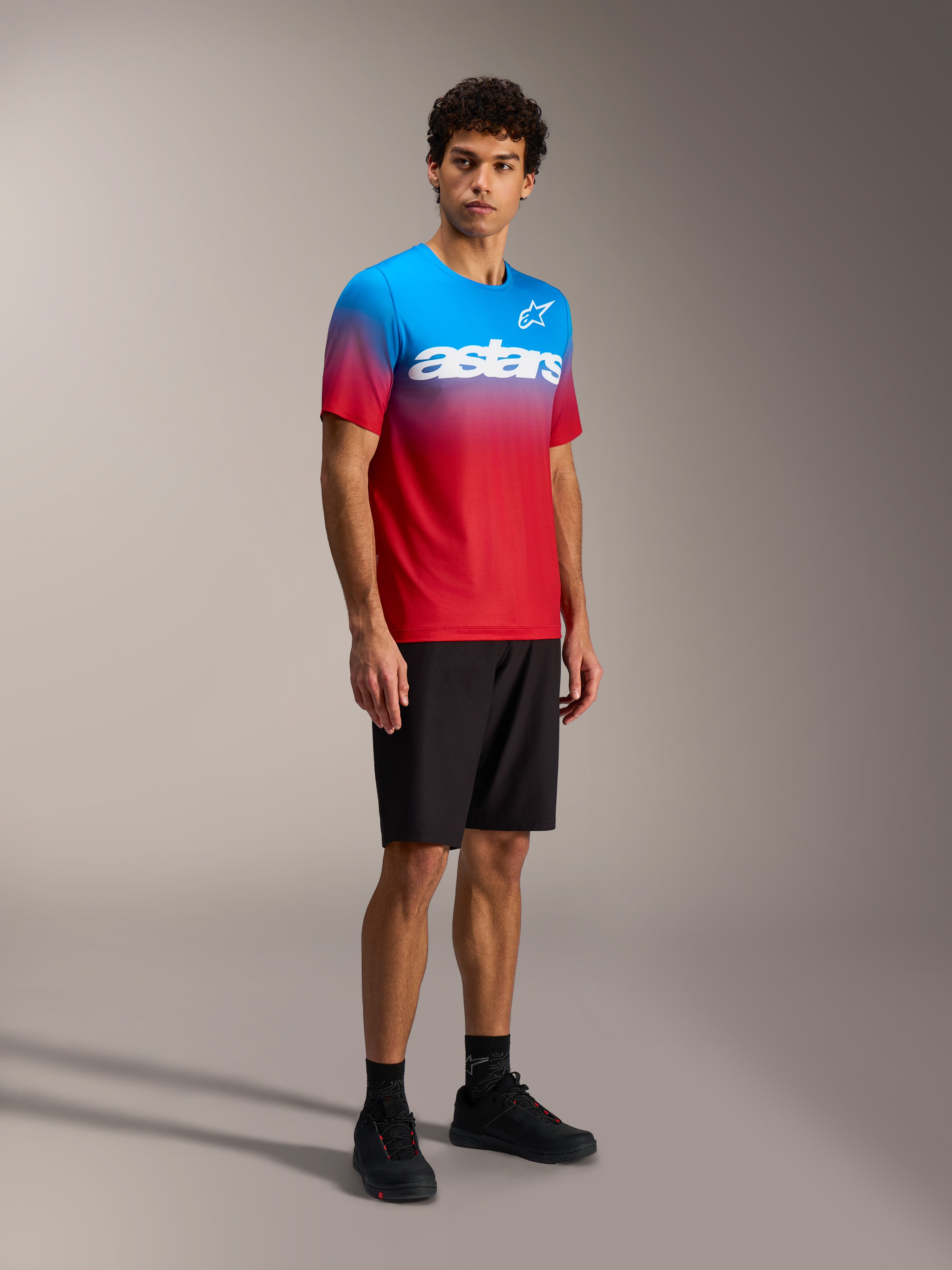 red and blue様 ② A-Dura ASTARS 2.0 - Red Blue Cycling Jersey | Alpinestars®