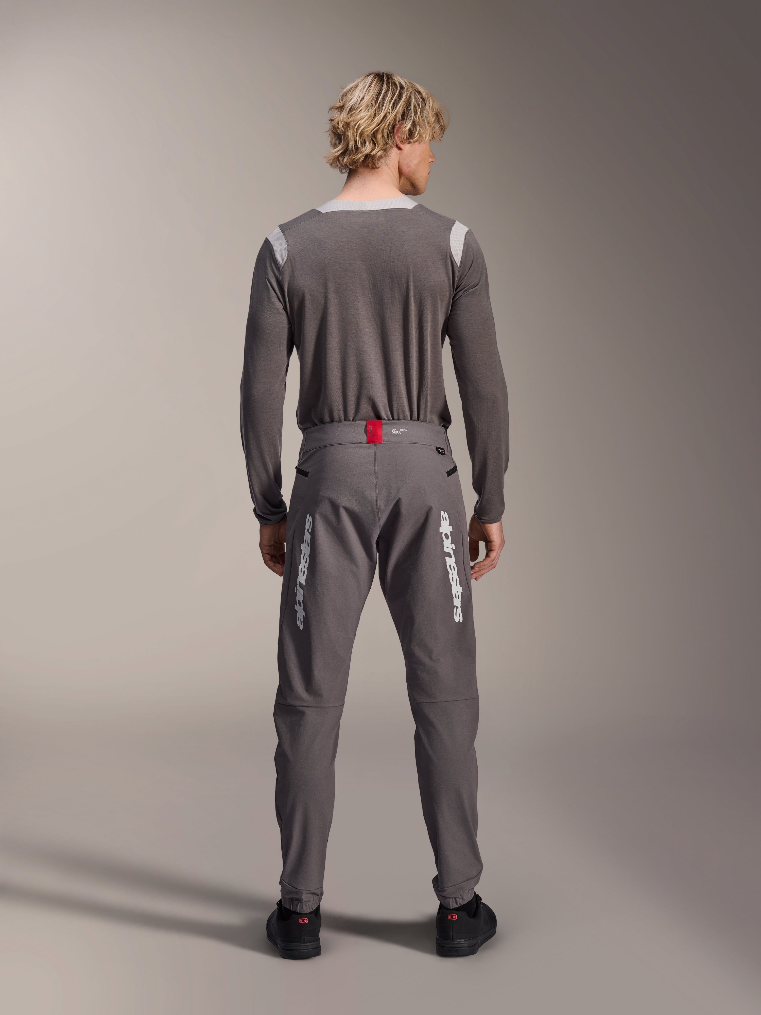 A-Dura Elite - Gray Cycling Pants | Alpinestars®