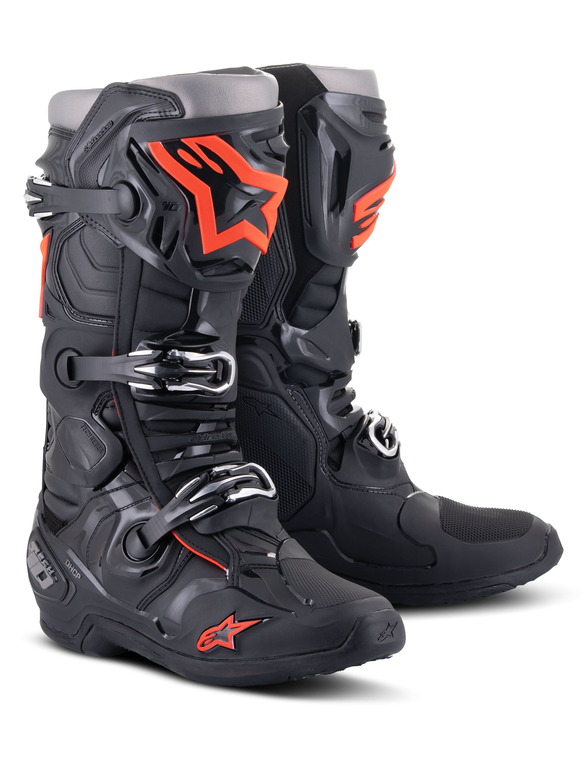 Alpinestars TECH10 US9 ユーロ43 Tech 10 - Black Red MX Boots Alpinestars TECH10 US9 ユーロ43 Tech 10 - Black Red MX Boots