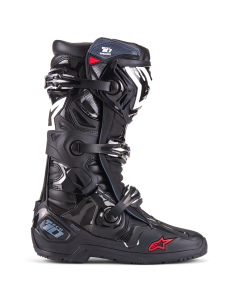 Tech 10 Enduro - Black MX Boots | Alpinestars® Tech 10 Enduro - Black MX Boots | Alpinestars®