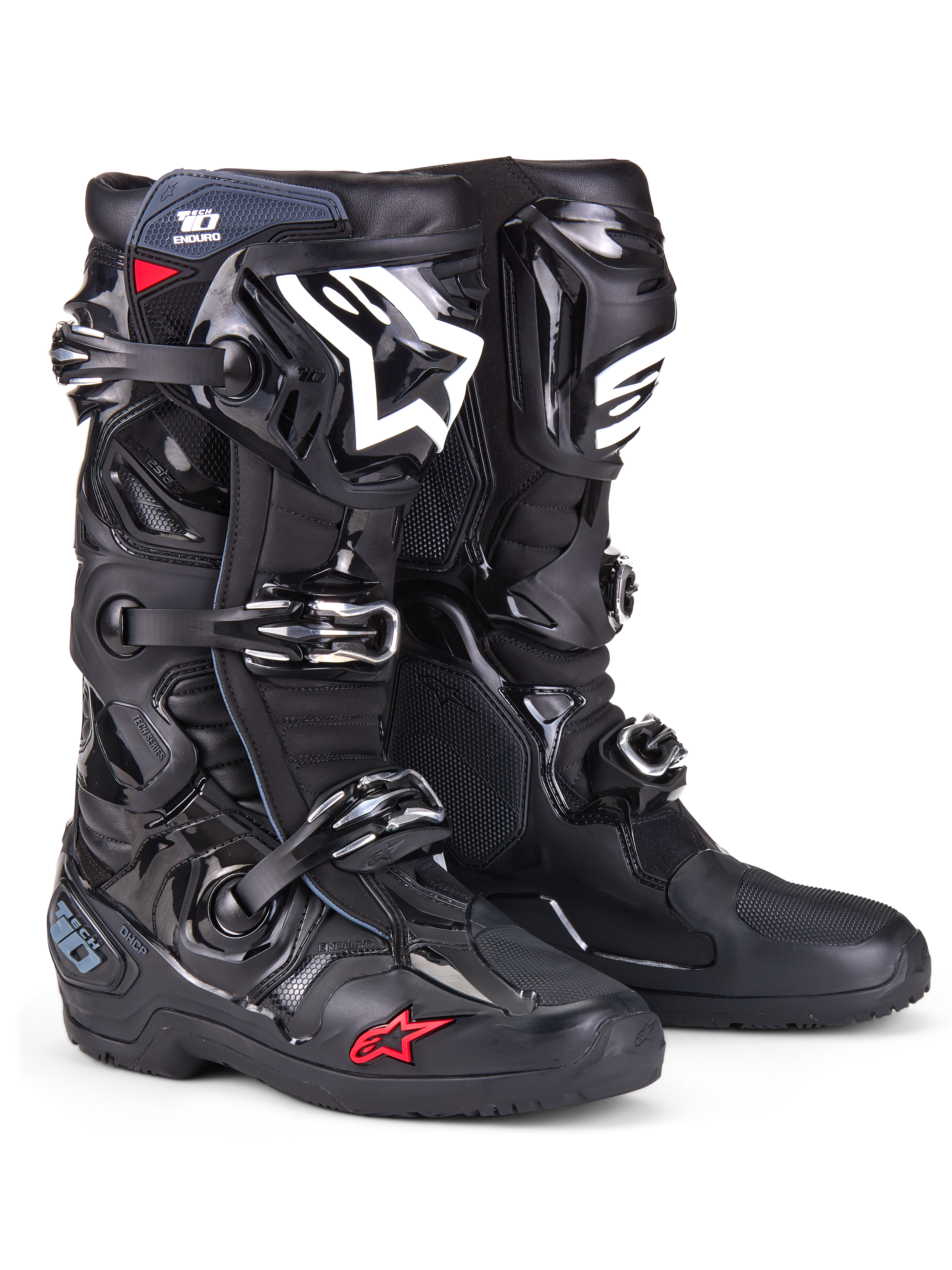 Tech 10 Enduro - Black MX Boots | Alpinestars® Tech 10 Enduro - Black MX Boots | Alpinestars®